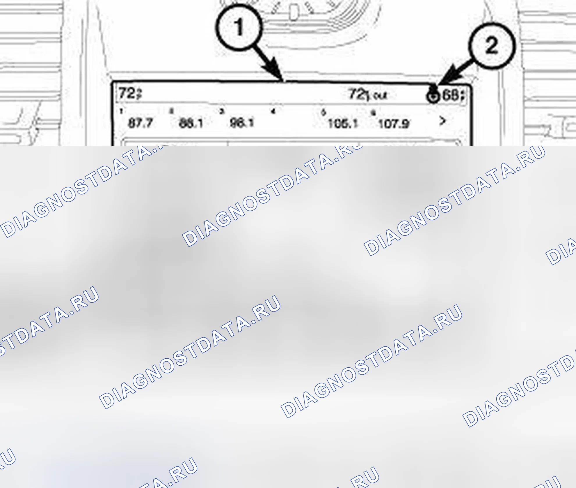 Рис. 1: РУЛЬ С ПОДОГРЕВОМ. Dodge Dart PF