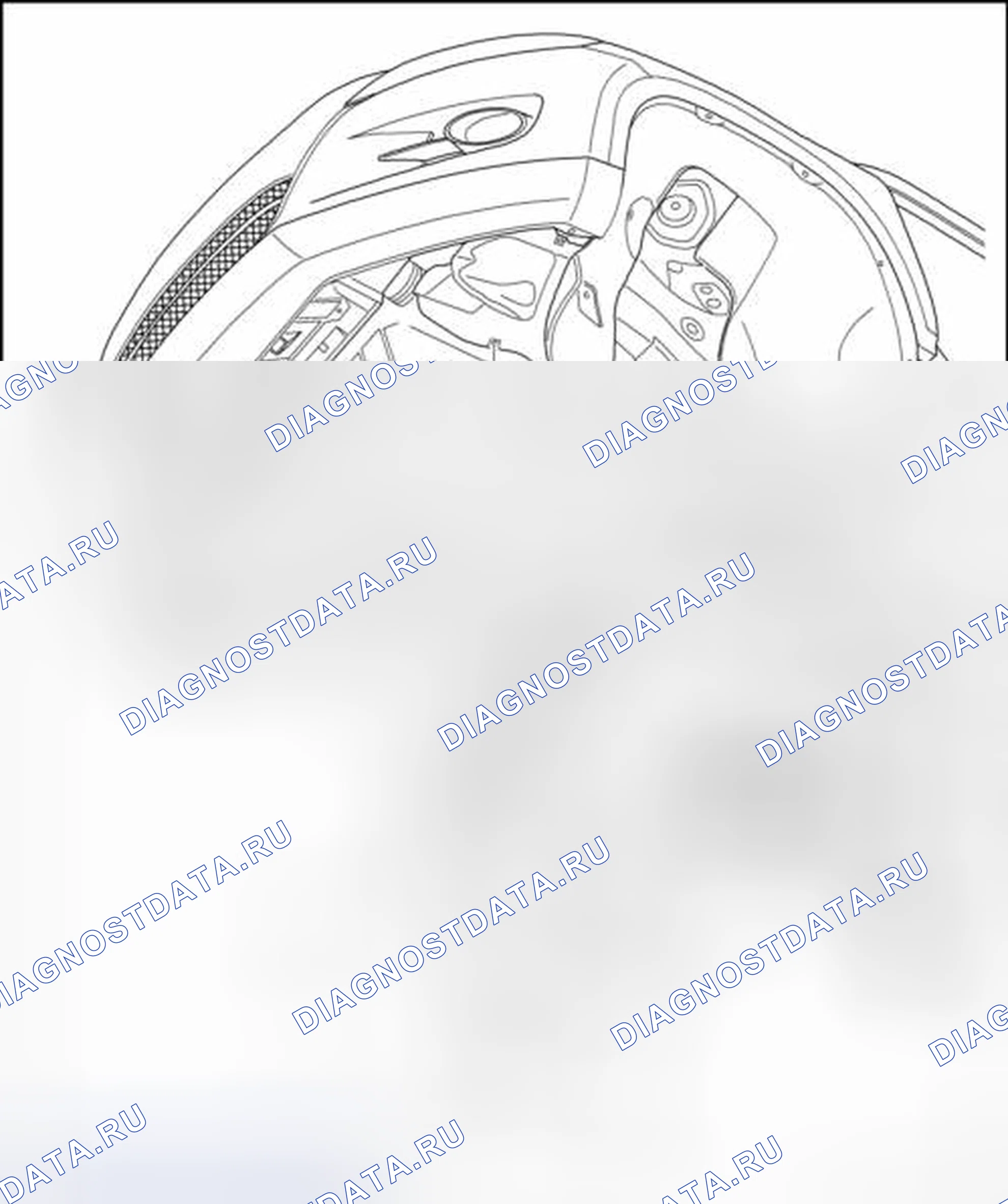 Рис. 69: ШУМОИЗОЛЯЦИЯ, КОРОТКАЯ ВЕРСИЯ, ОБЗОР СБОРКИ. Volkswagen Tiguan I