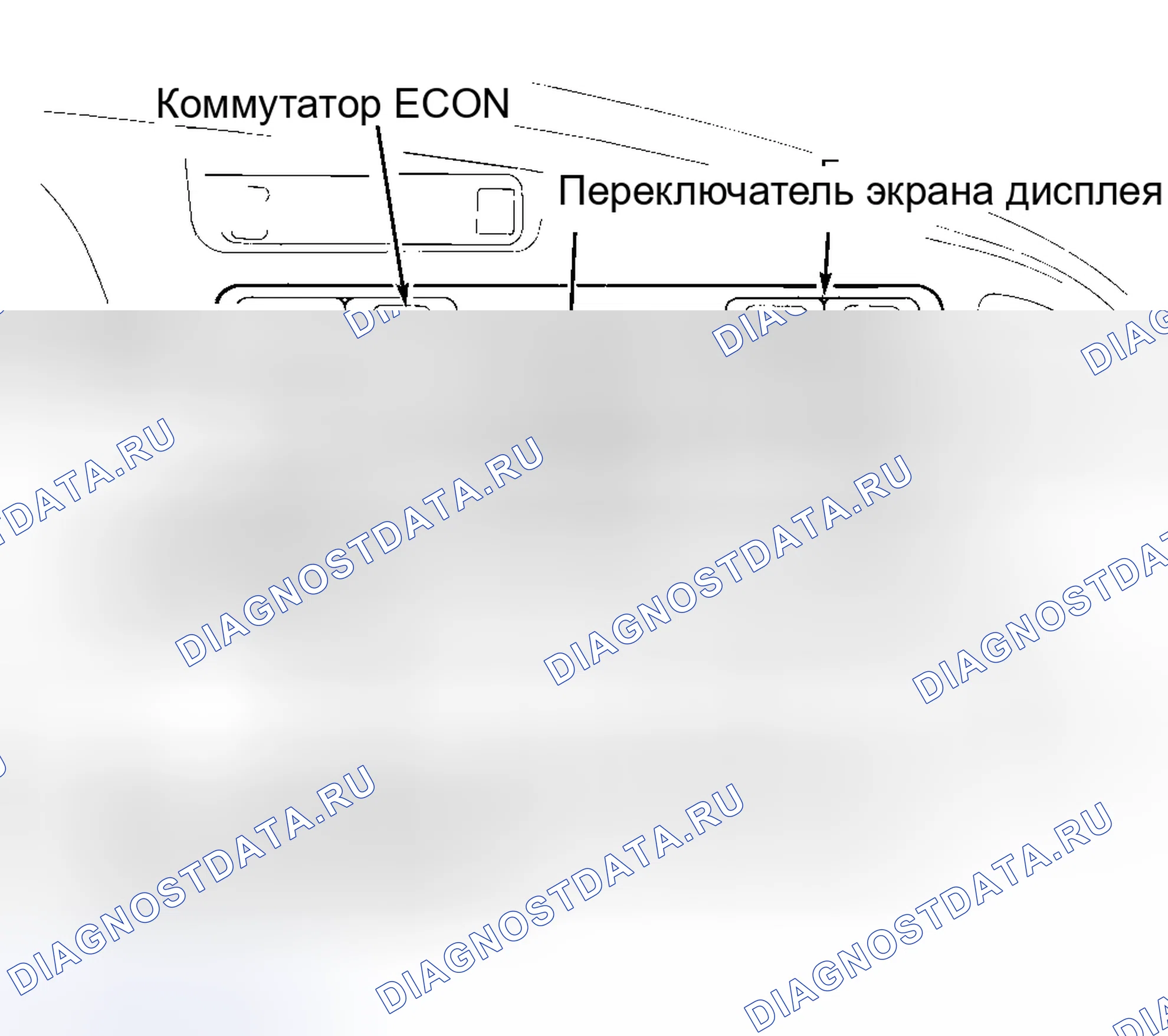 Рис. 1: ОПИСАНИЕ автоматической системы кондиционирования. Nissan Altima U13