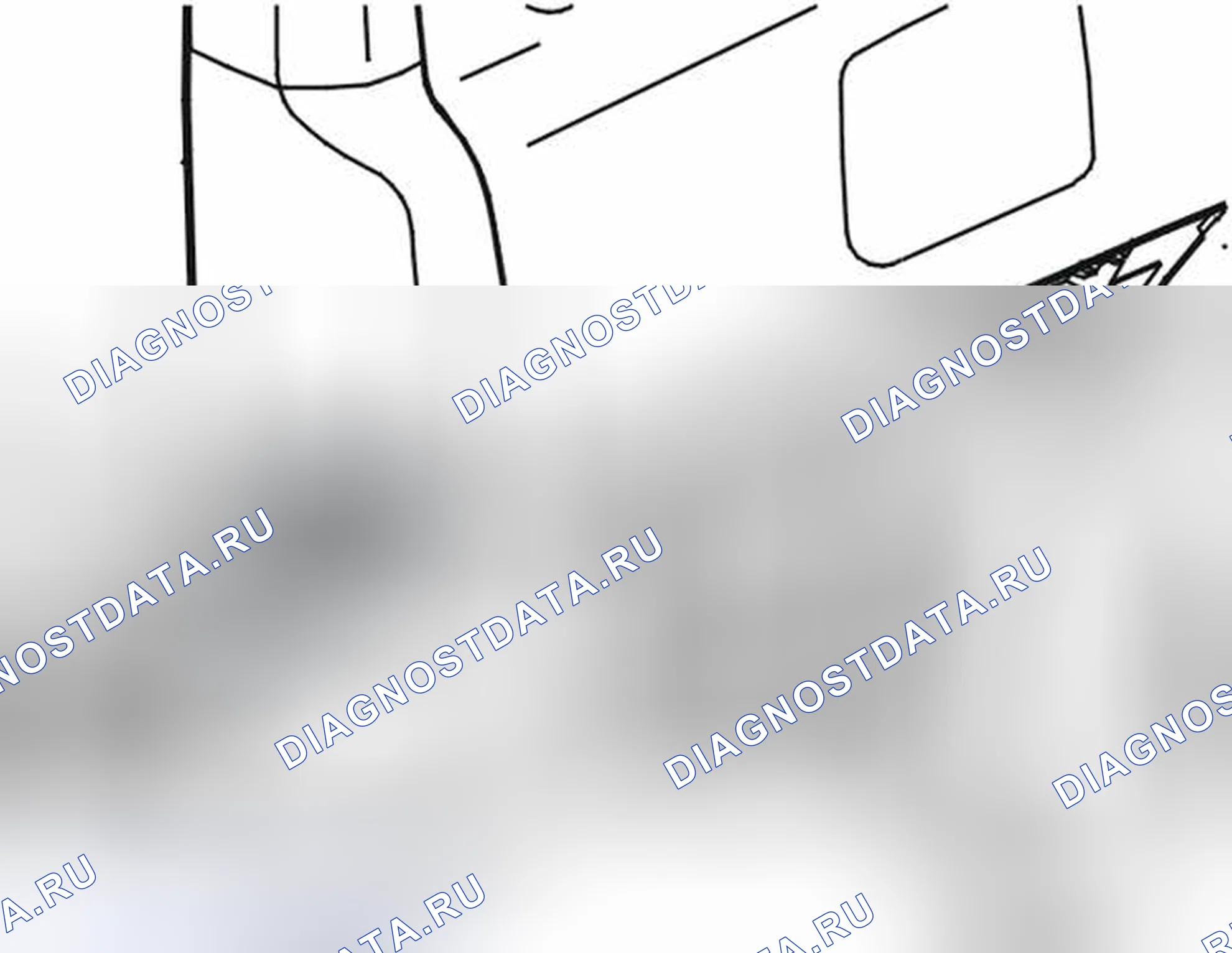 Рис. 236: Замена заднего монтажного кронштейна. Volvo XC70 I рестайлинг