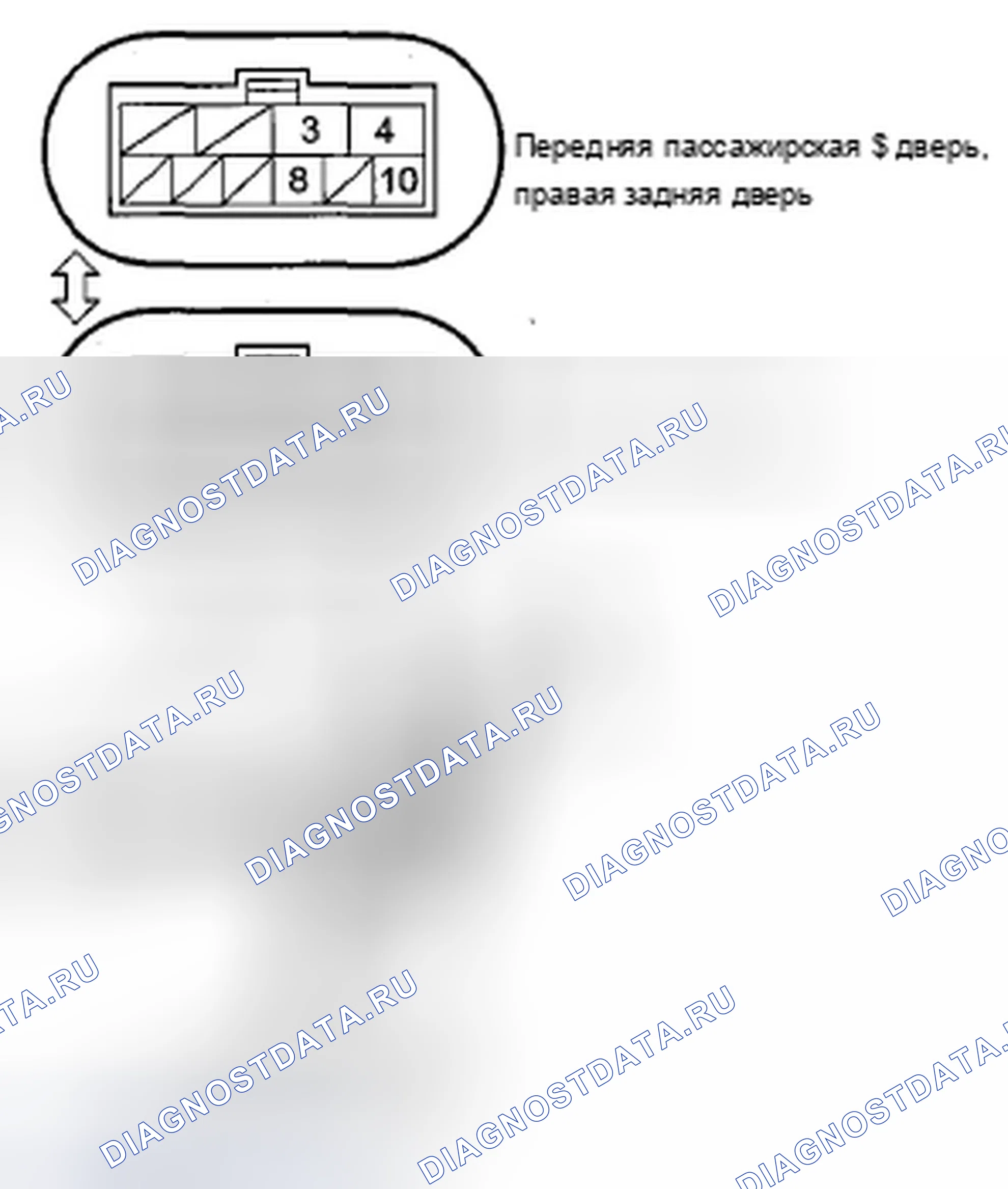 Рис. 264: Двери для пассажиров. Acura ZDX I