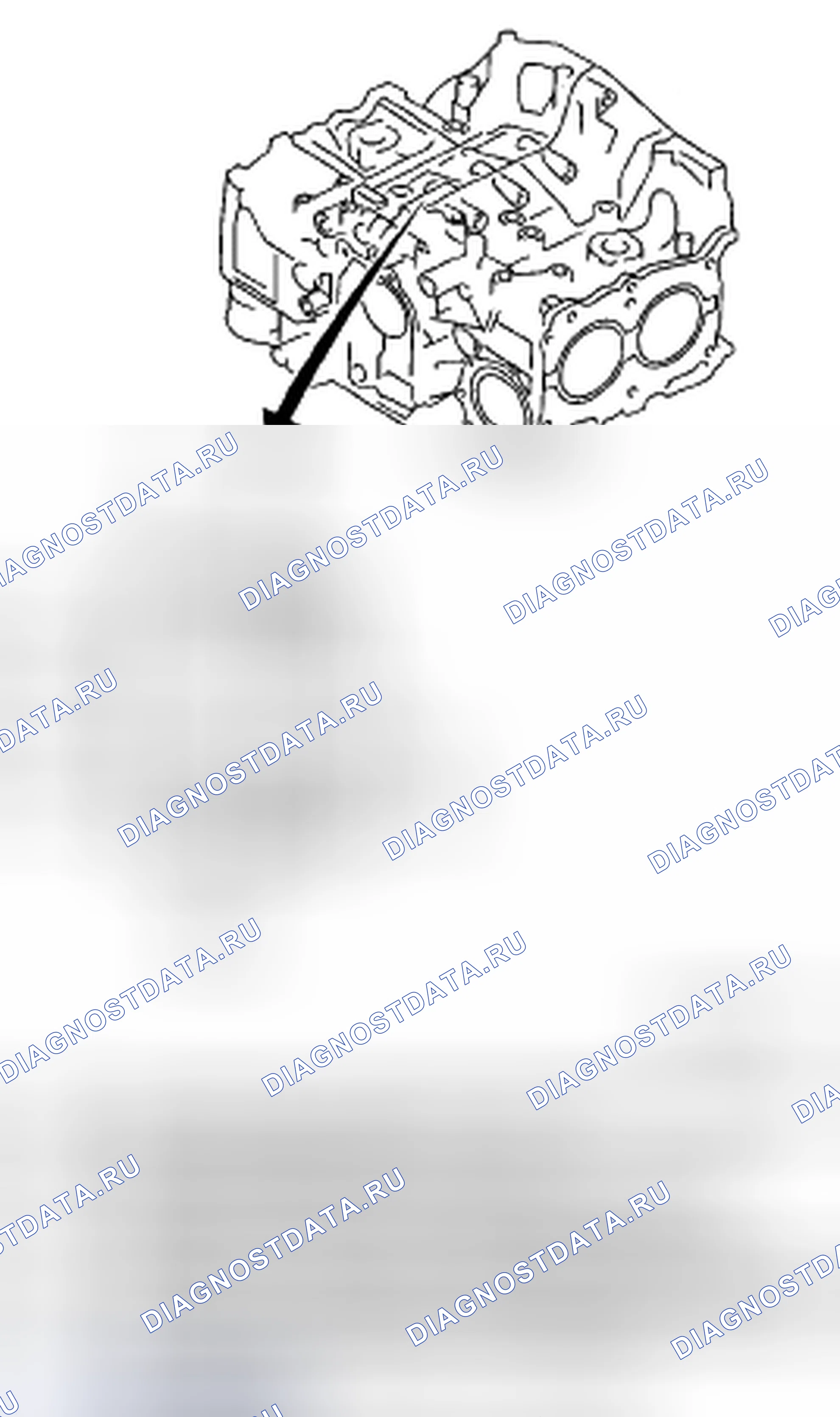 Рис. 678: ЦИЛИНДР И ПОРШЕНЬ. Subaru Impreza GD/GC/GG рестайлинг 2