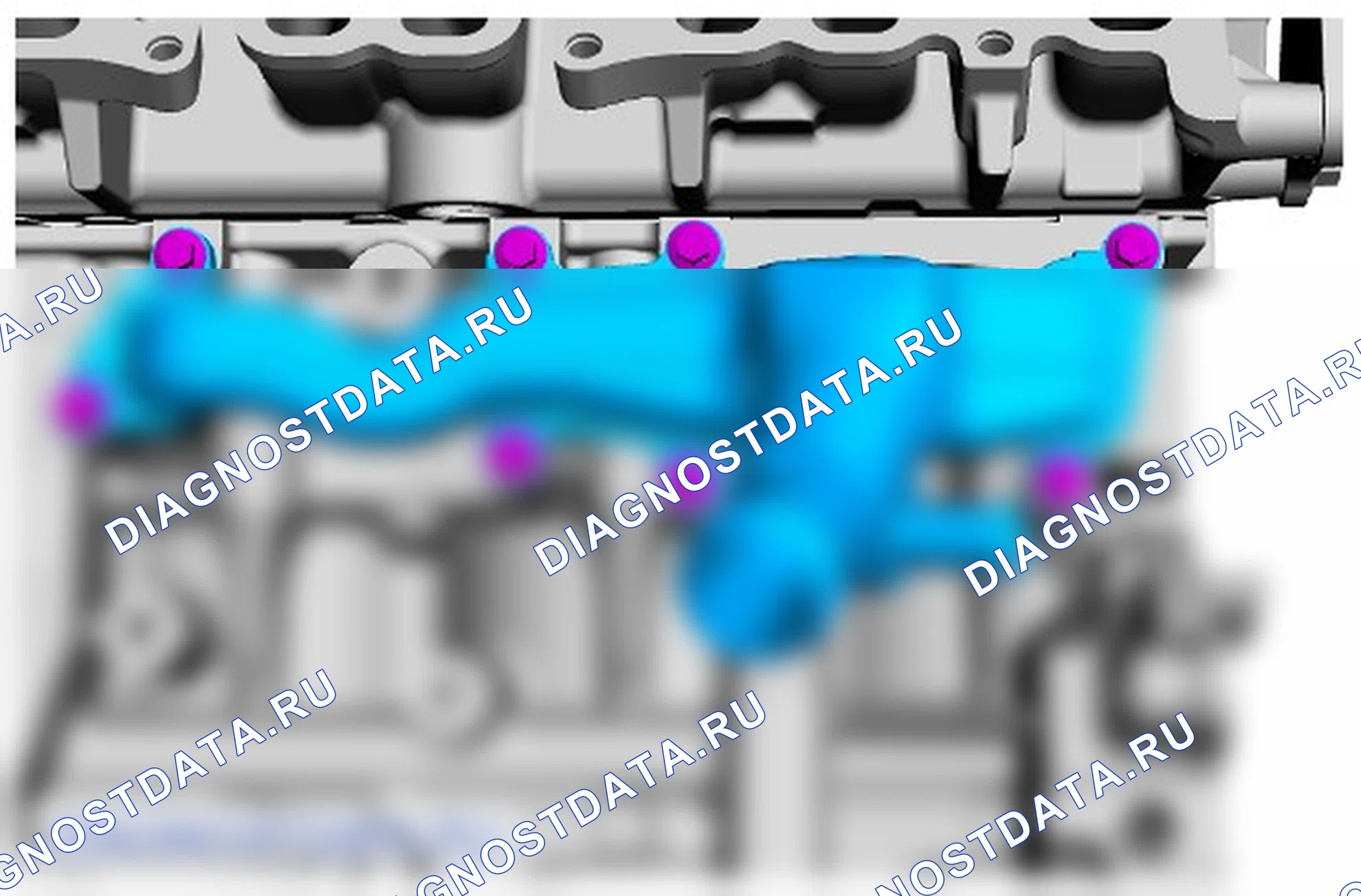 Разборка двигателя. Ford Transit VIII
