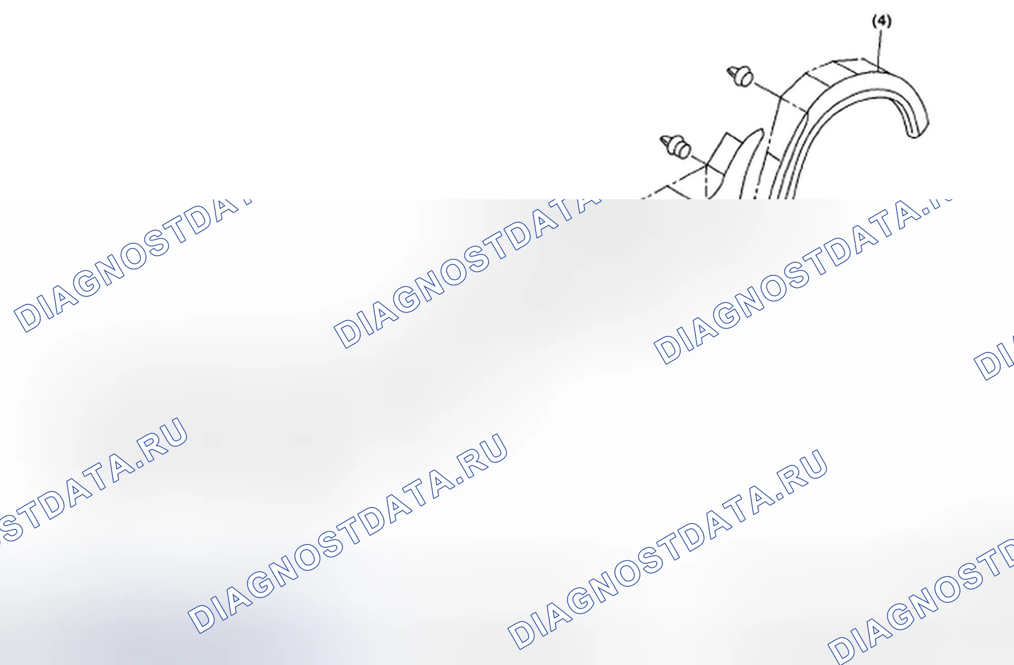 Рис. 29: ГАРНИР БОКОВОЙ. Subaru Outback BP рестайлинг