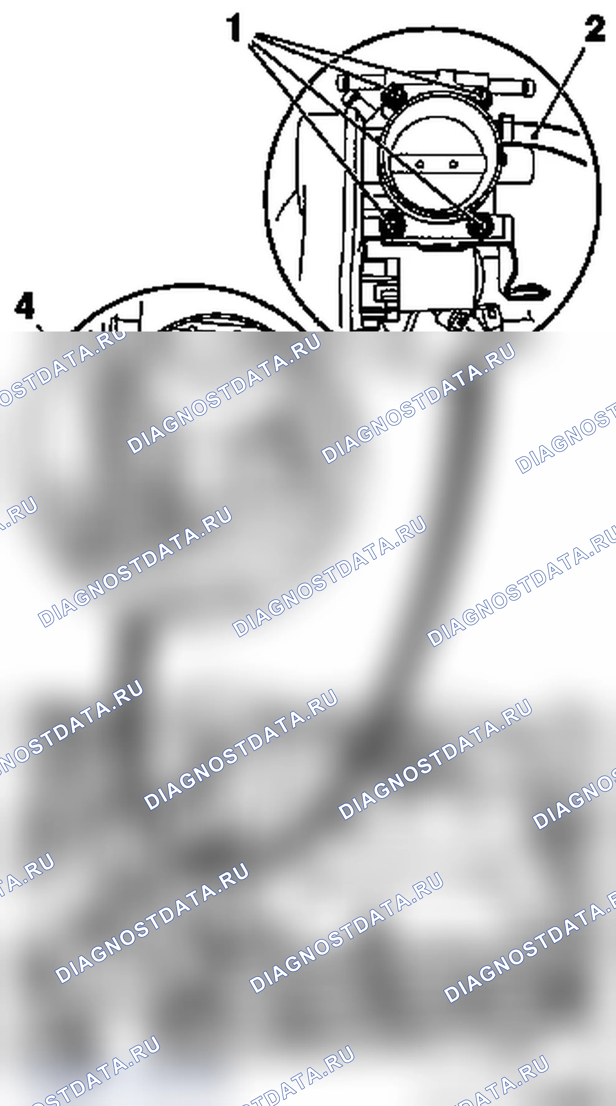 Демонтаж и установка патрубка дроссельной заслонки (Z 16 SE). Opel Astra G