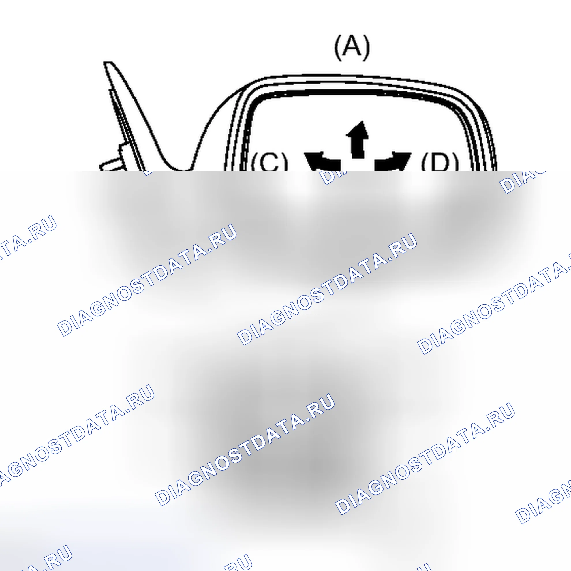 Рис. 23: ПРОВЕРКА зеркала. Toyota Camry XV40 рестайлинг
