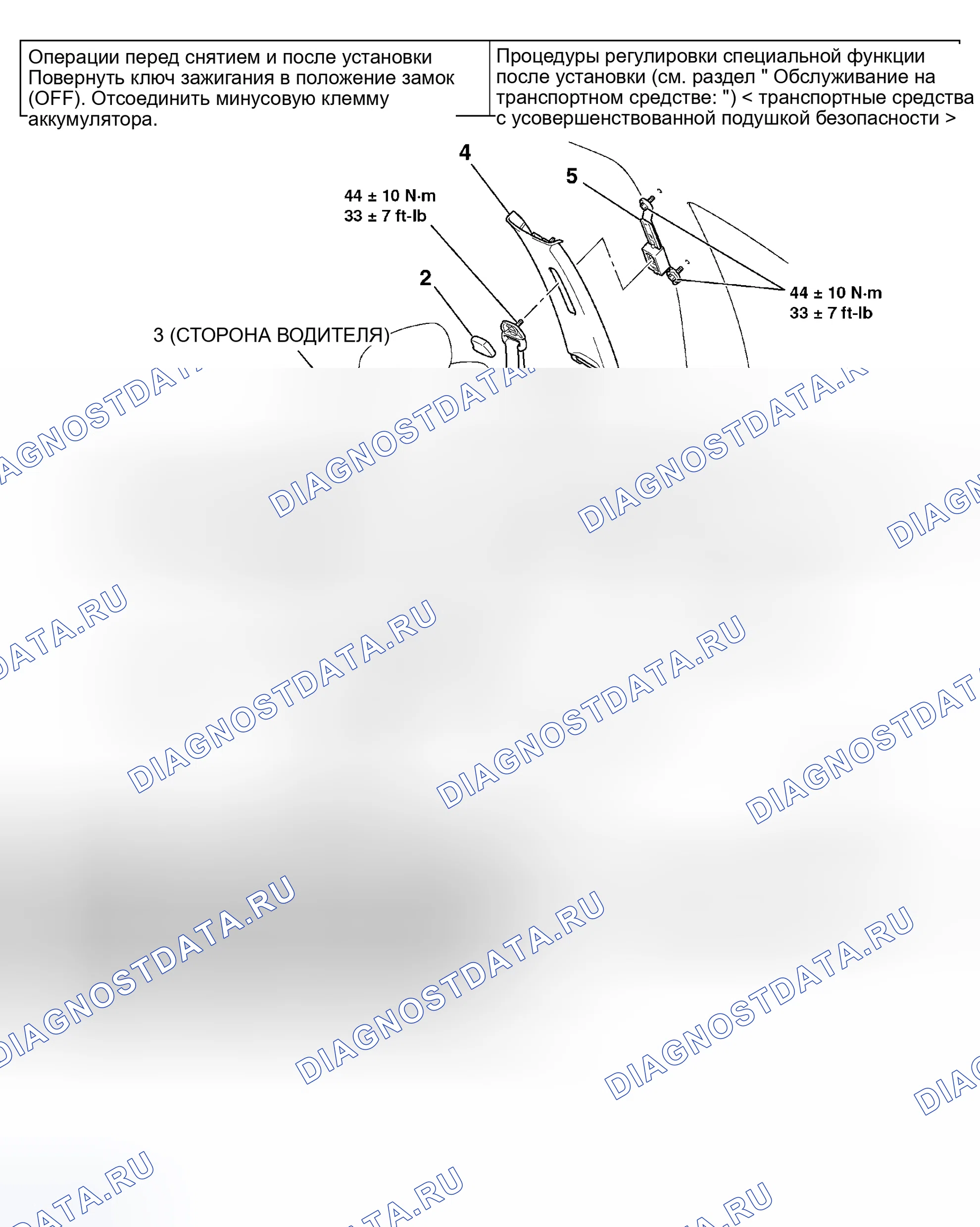 Рис. 56: ДЕМОНТАЖ И МОНТАЖ. Mitsubishi Endeavor I