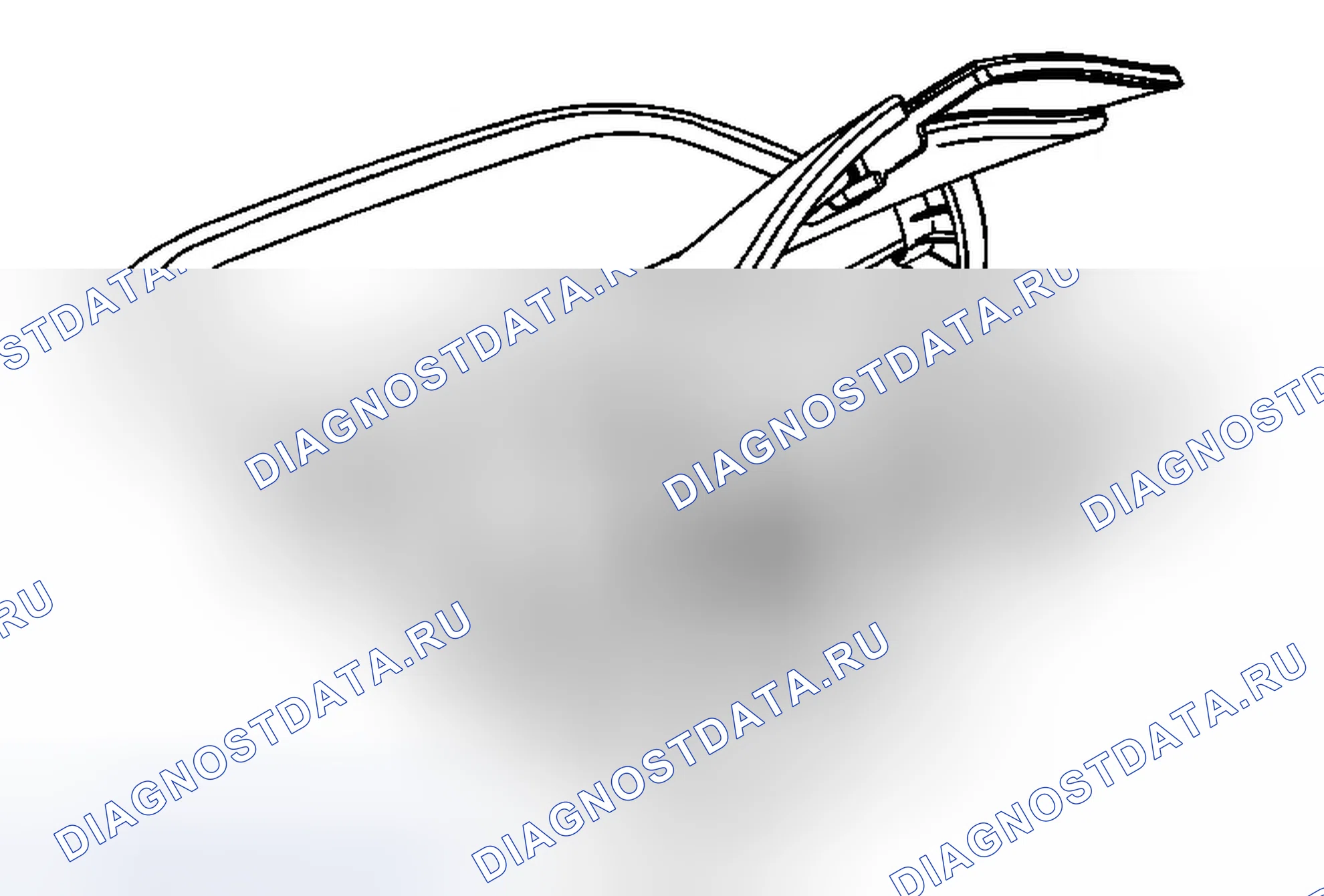 Рис. 44: Замена гнезда USB (Acadia / Traverse). GMC Acadia I рестайлинг