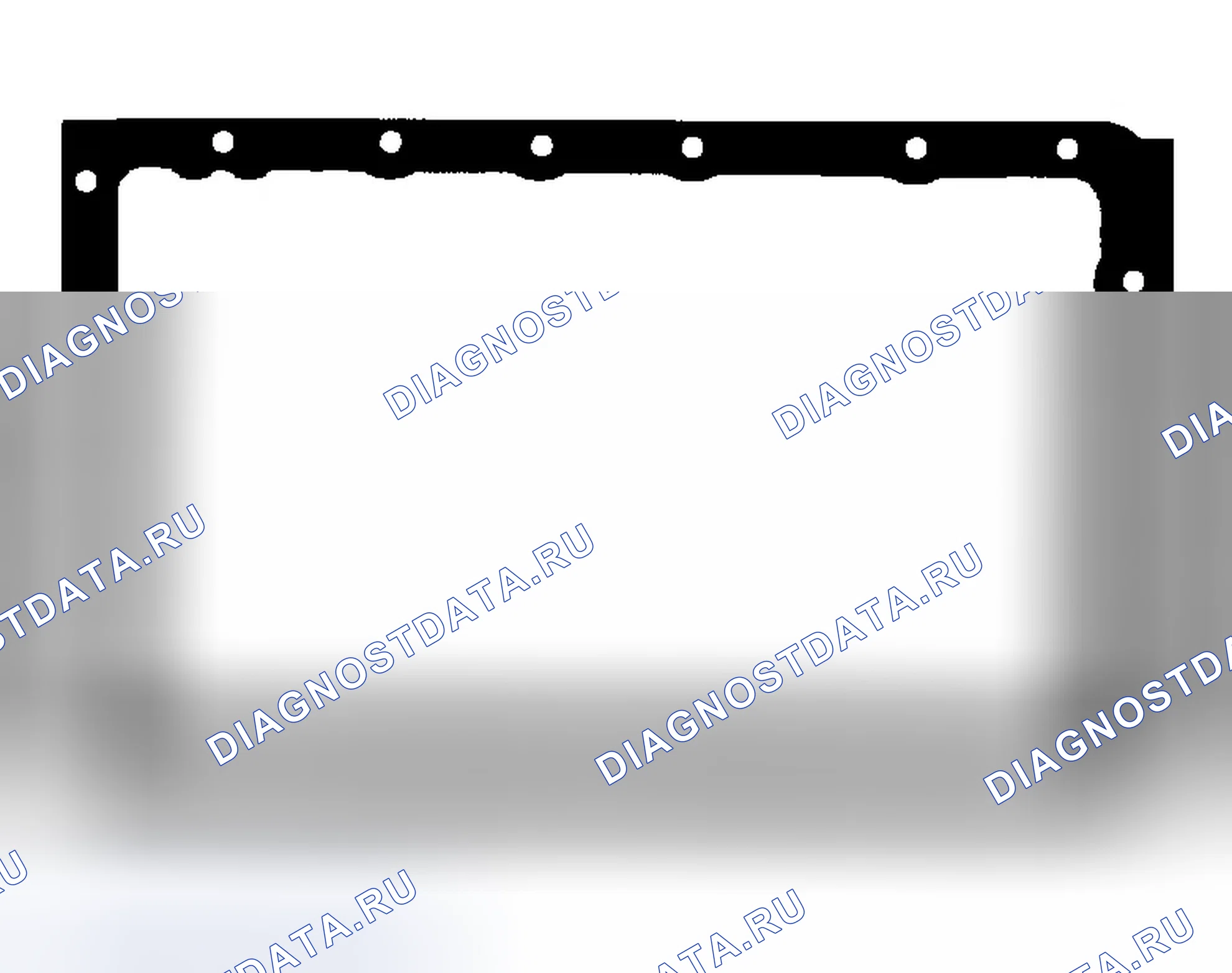 Рис. 163: Прокладка для поддона Mitsubishi R4AW3 и V4AW3. Honda Civic VI