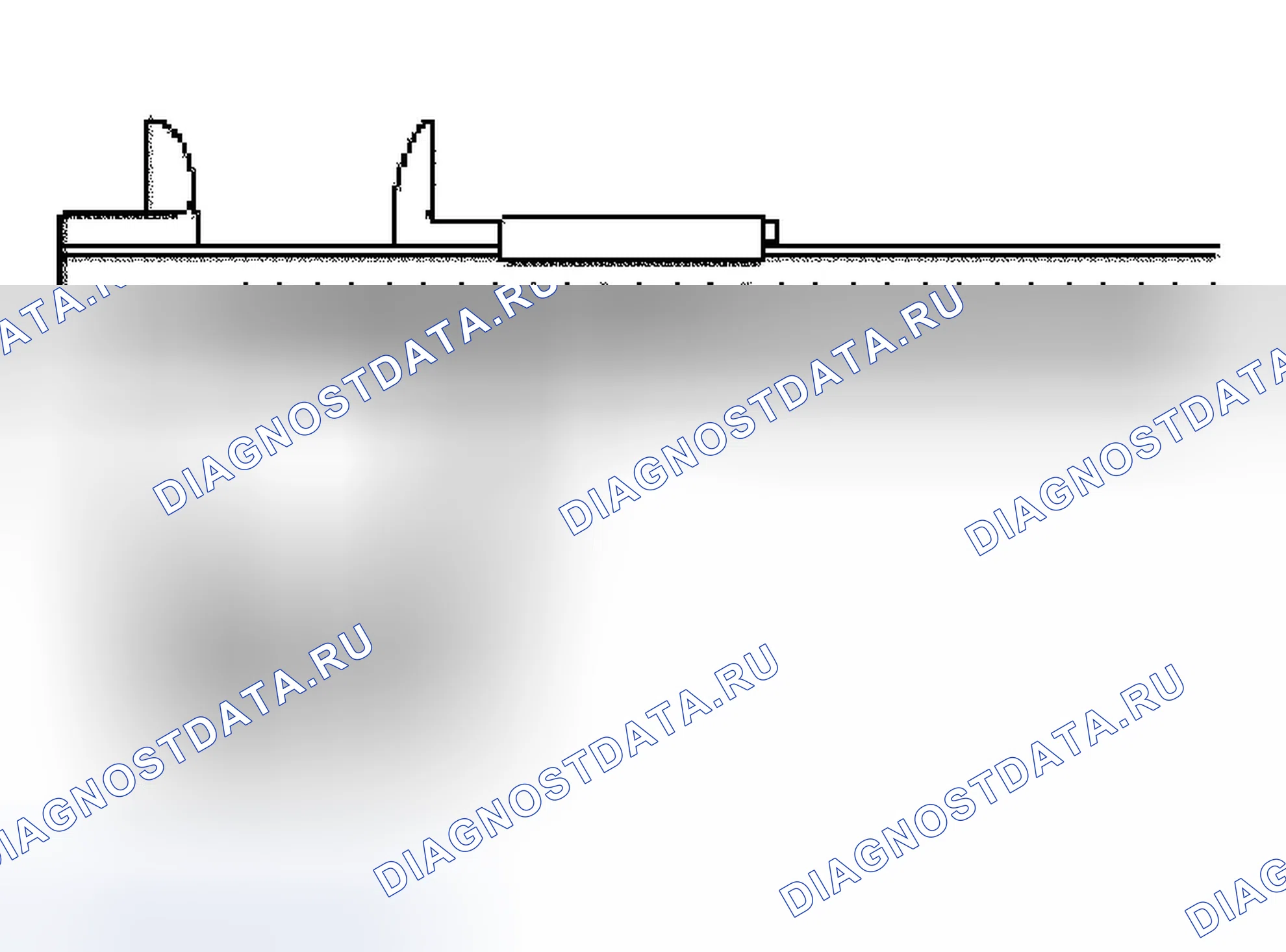 Рис. 68: Клапан - длина без пружины. Ford Econoline E250 