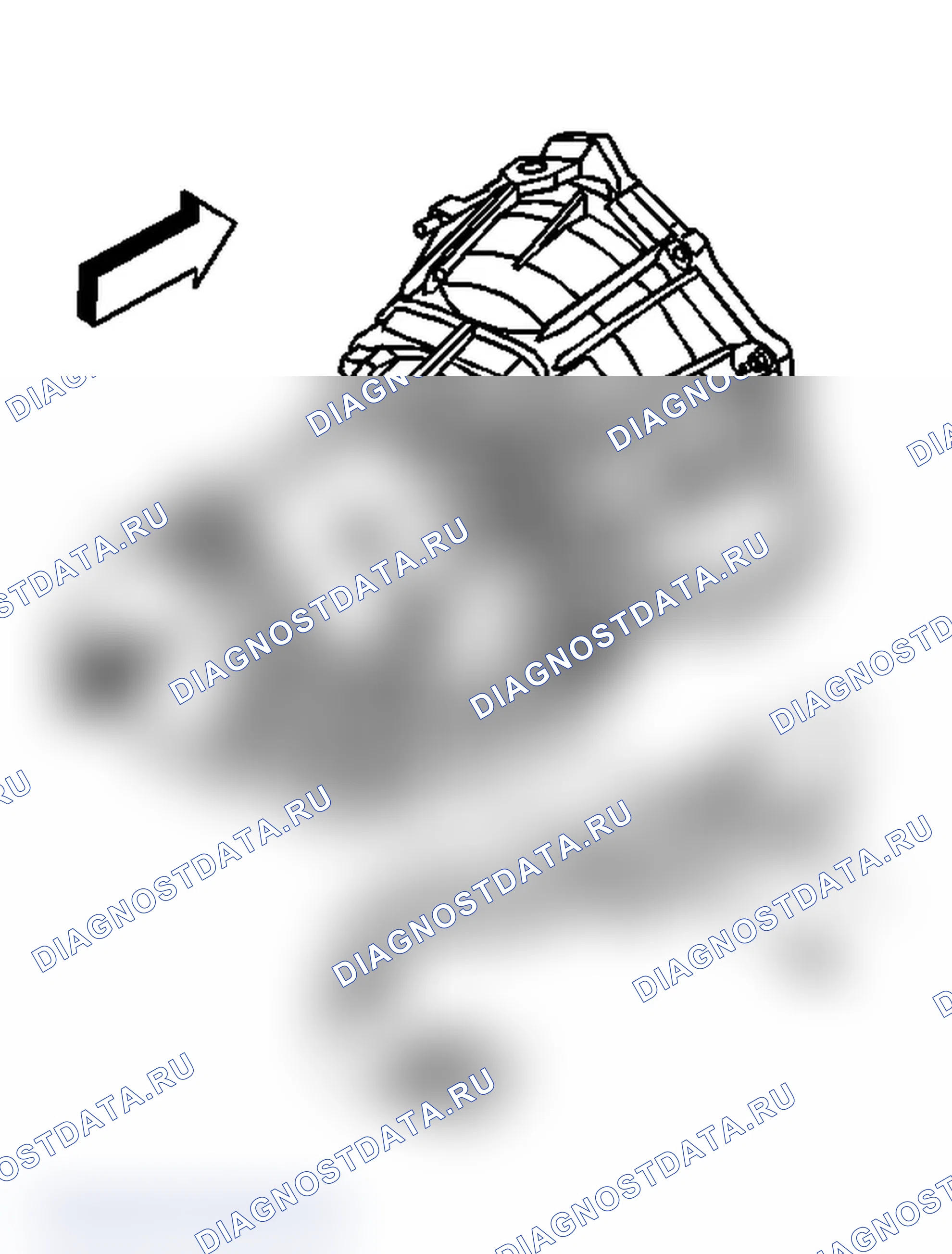 Рис. 560: Порядок демонтажа. Chevrolet Silverado 3500 
