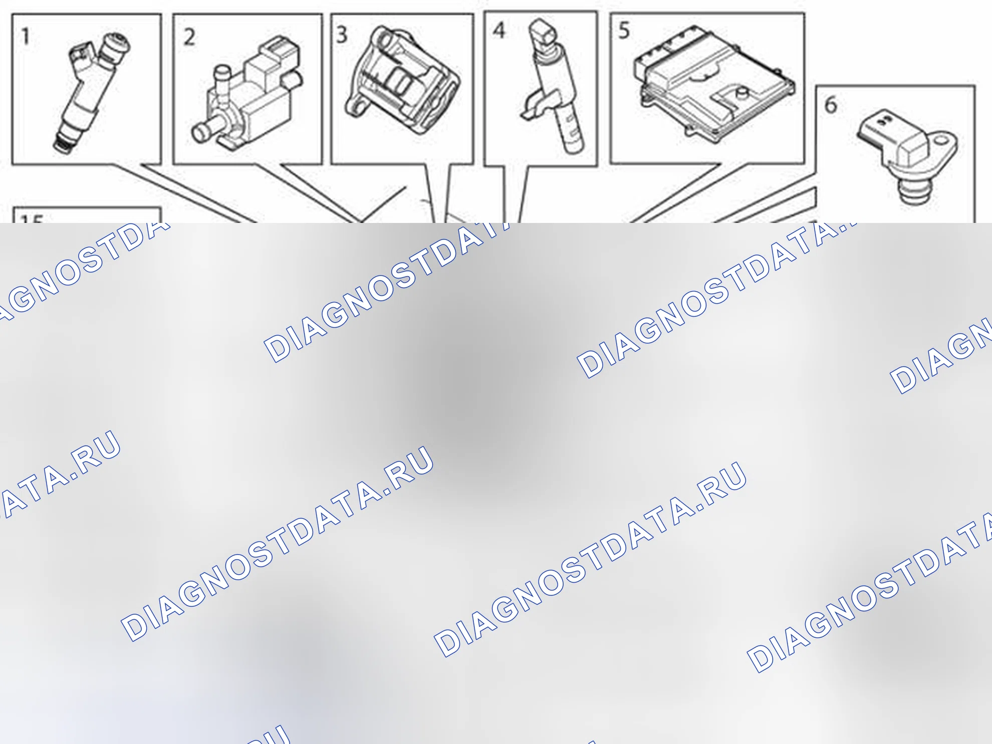 Рис. 9: РАСПОЛОЖЕНИЕ КОМПОНЕНТОВ (B6304T2, B6304T4; 2008-2012). Volvo S80 II рестайлинг