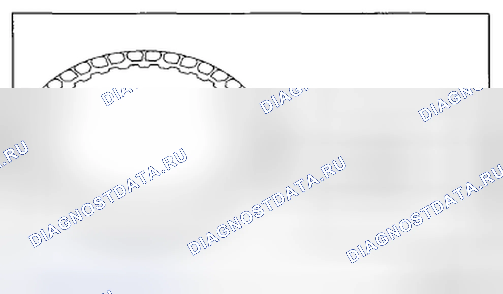 Рис. 767: Проверка приводной пластины. Mazda 3 BL рестайлинг
