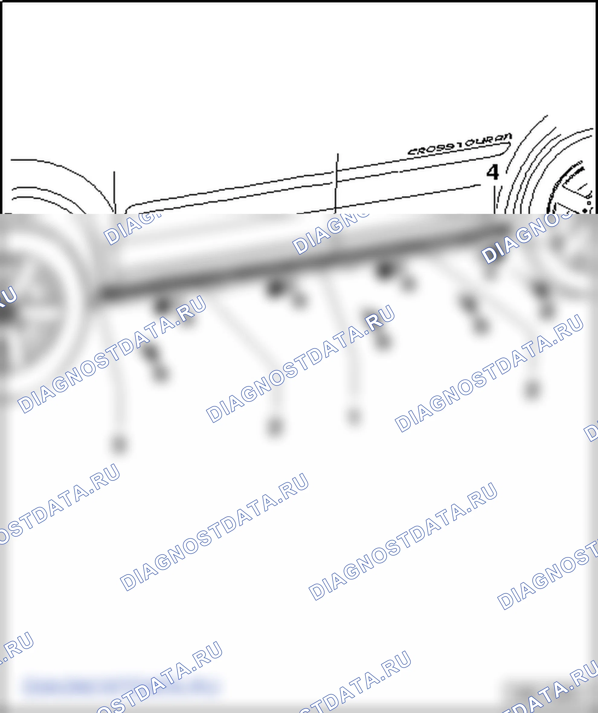 Специальные элементы Cross Touran. Volkswagen Touran I