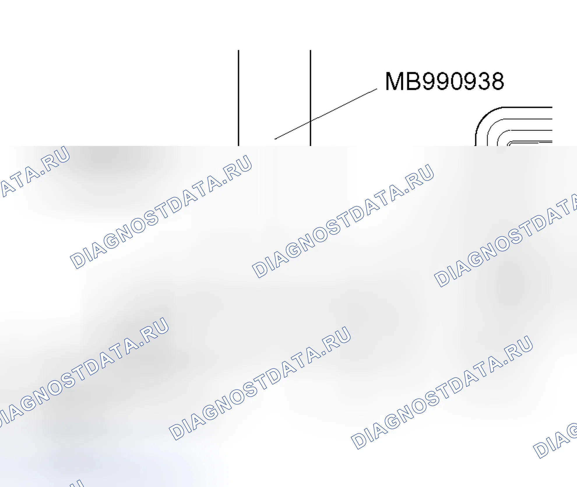 Рис. 946. Mitsubishi Lancer IX рестайлинг