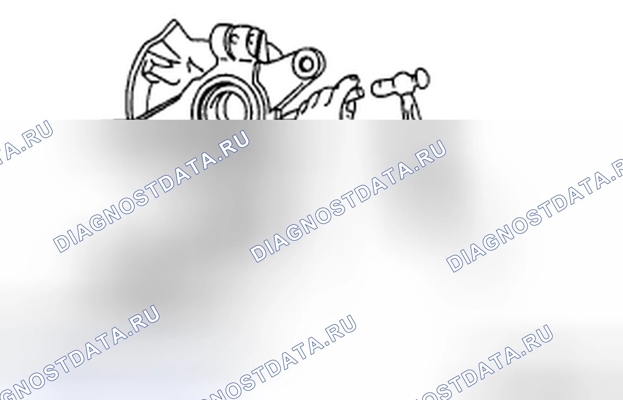 Рис. 42: Тиски. Mazda CX-7 I