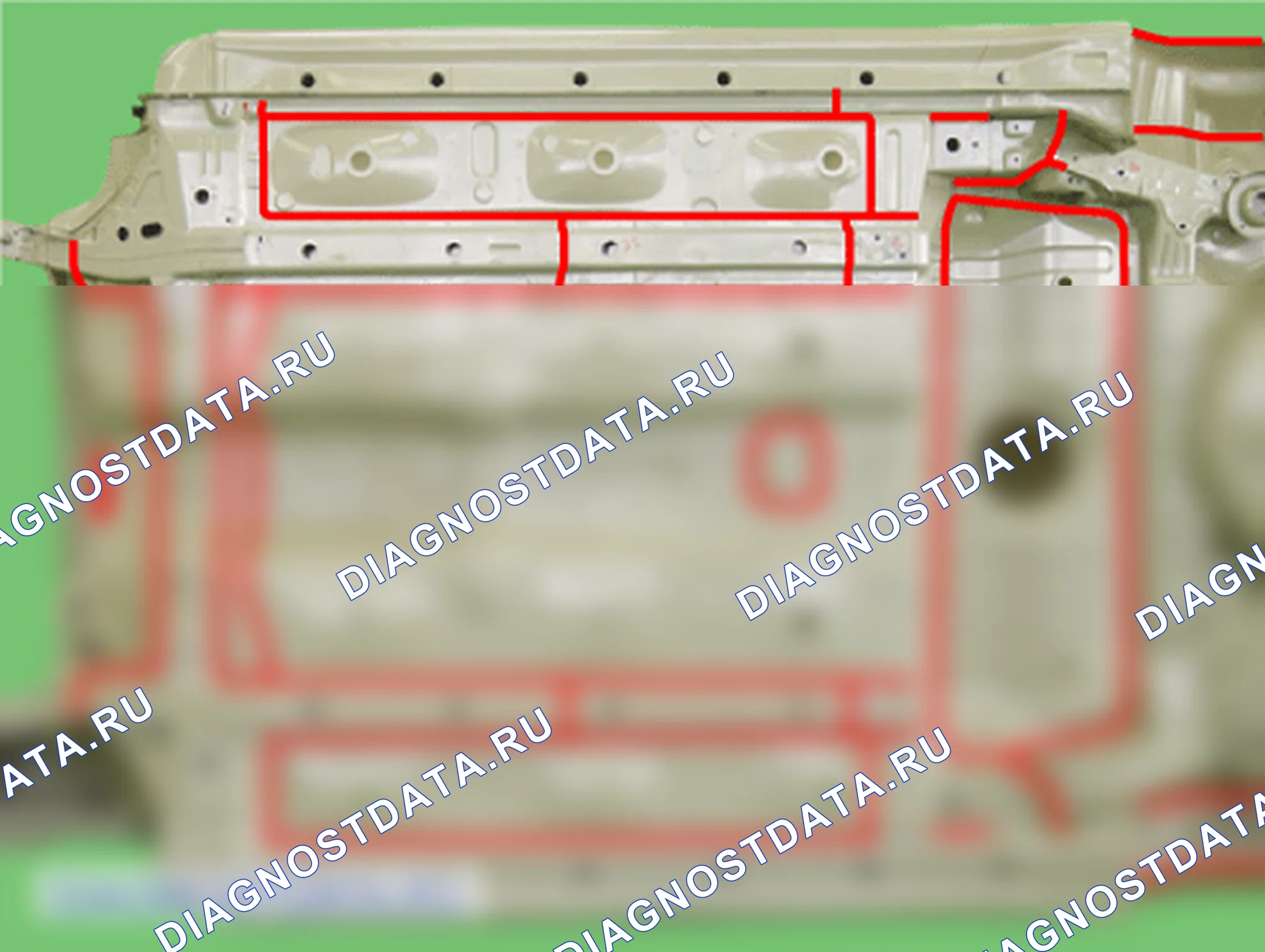 Под полом. Hyundai GRAND i10/Xcent BA
