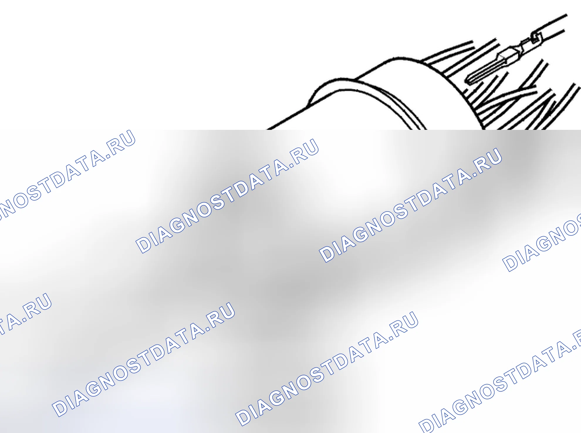 Рис. 1147: ОСНОВНОЙ ЗАМОК. Volvo XC70 II