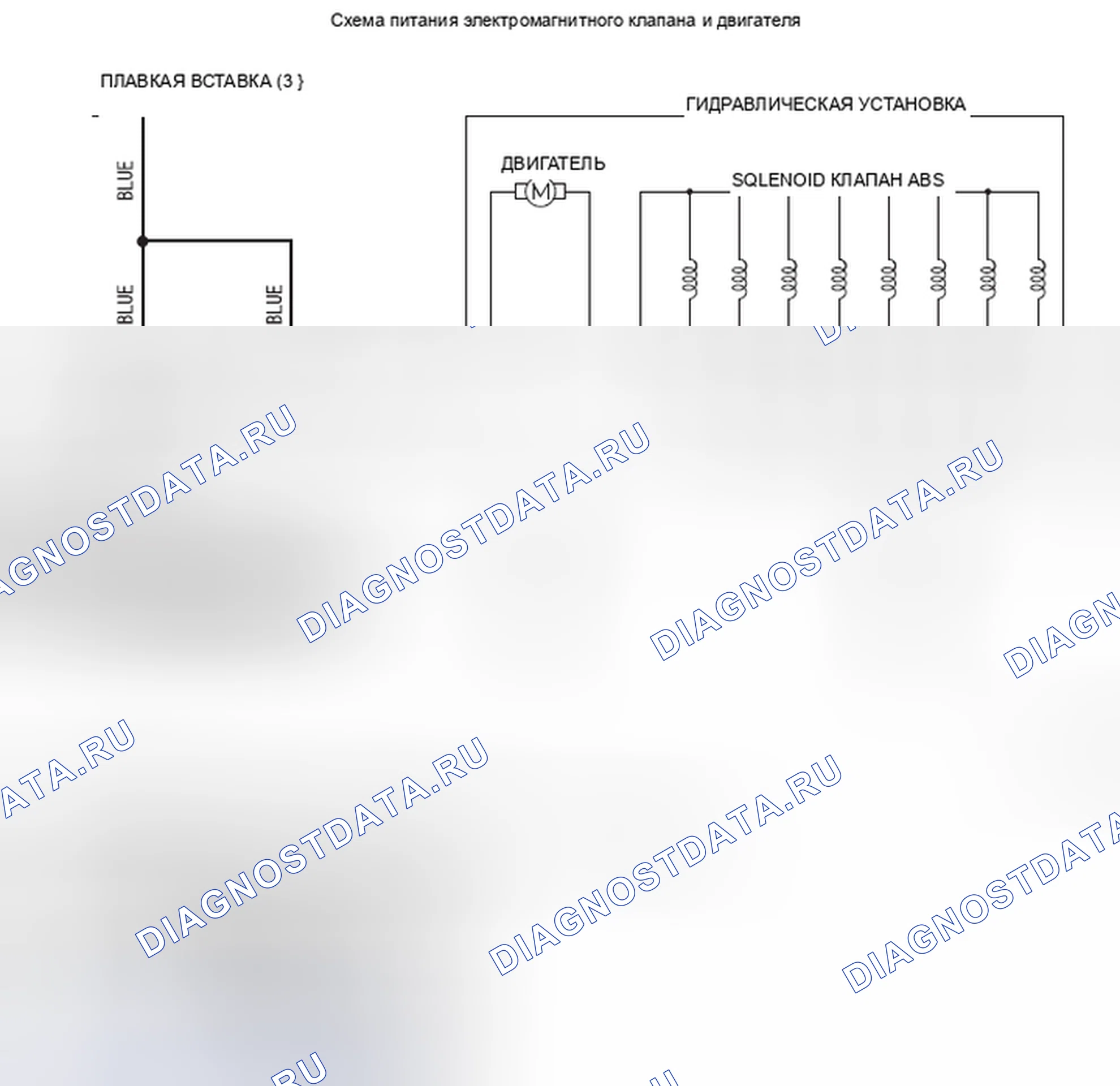 Рис. 309: расшифровка кода ошибки C1226: ABS передний правый SOLENOID клапан (давление HOLDING система) (ПЕРЕДНИЙ ПРАВЫЙ ЭЛЕКТРОМАГНИТНЫЙ КЛАПАН АБС, СИСТЕМА ПОДДЕРЖАНИЯ ДАВЛЕНИЯ); C1231. Mitsubishi Eclipse IV рестайлинг