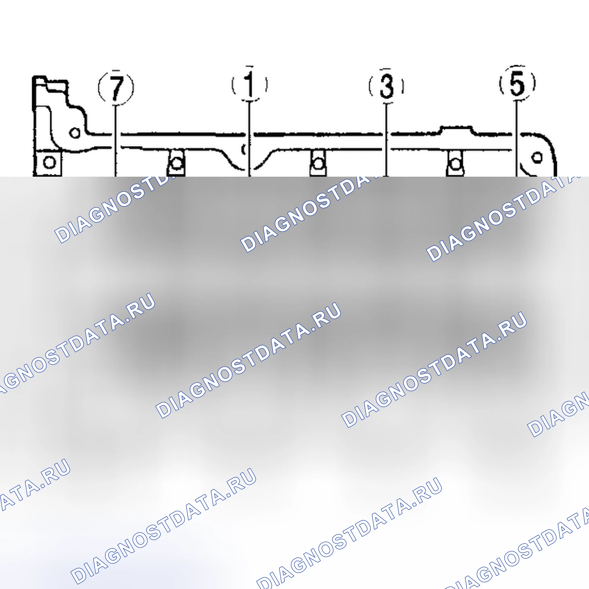 Рис. 267: Примечание по установке головки цилиндров (Rh). Honda CR-V II