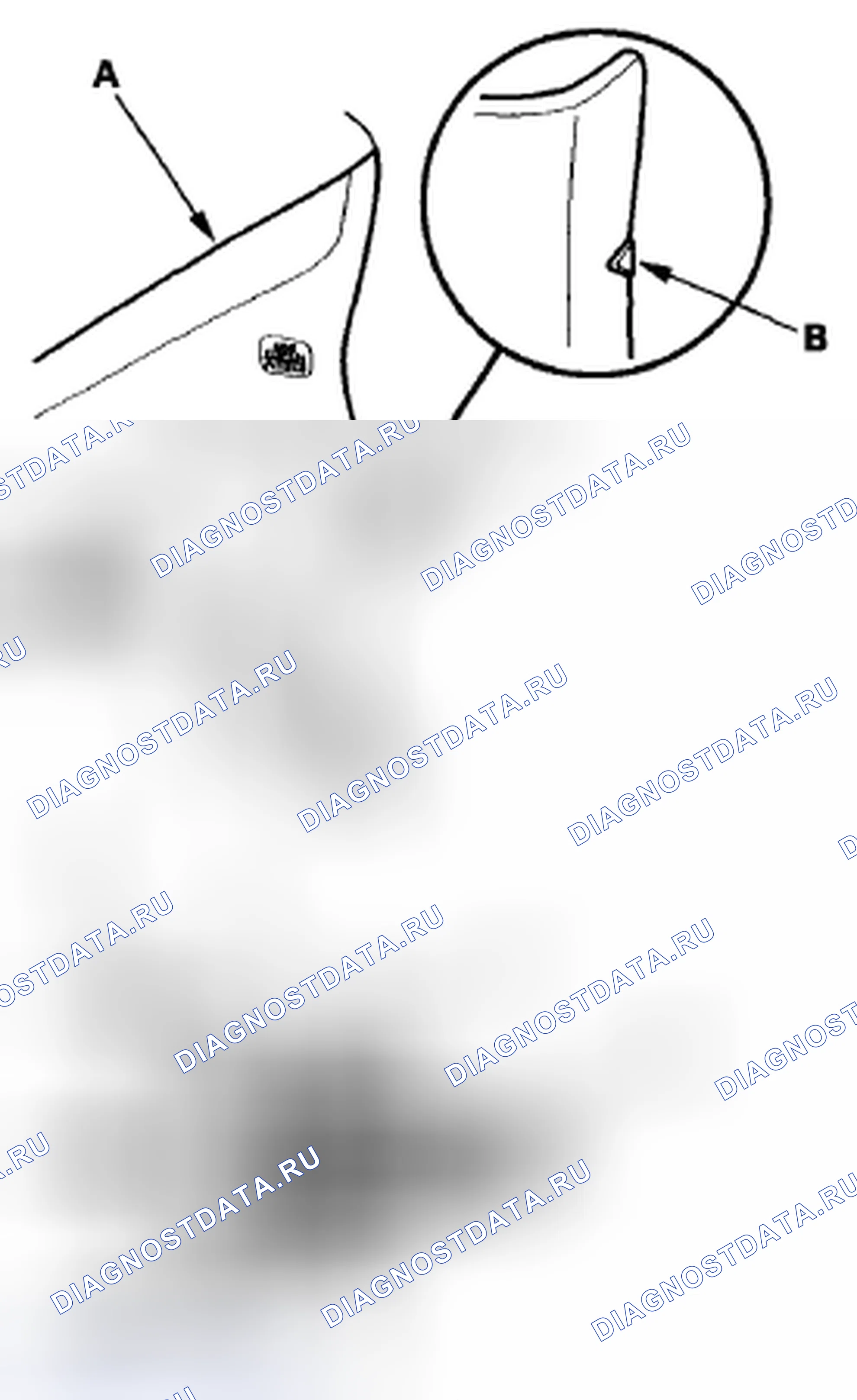 Рис. 82: облицовка стойка C. Acura CSX I