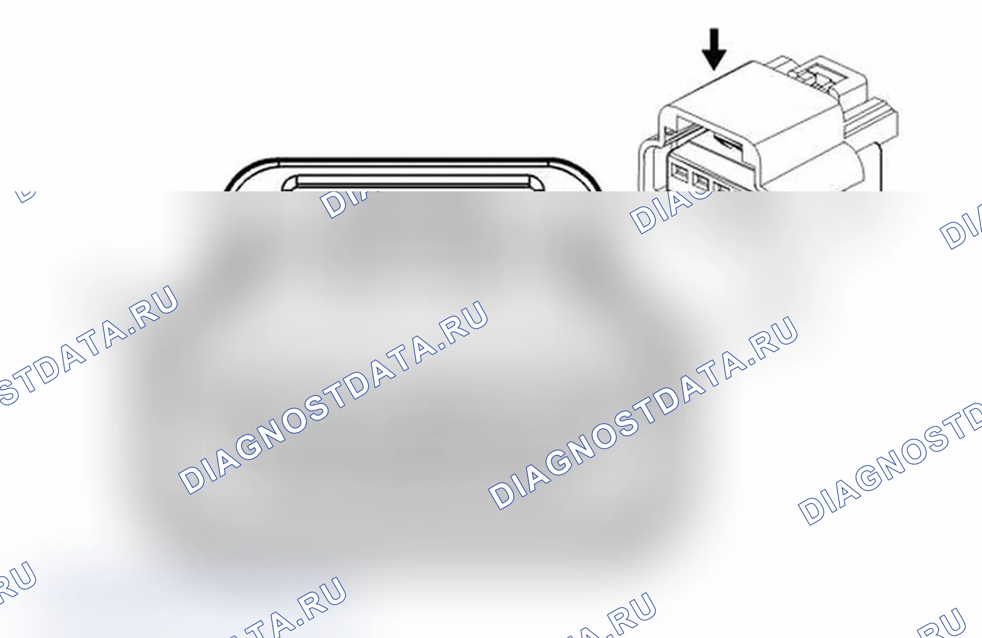 Рис. 367: Нагреваемый и охлаждаемый держатель чашки (ULT). Chevrolet Tahoe III