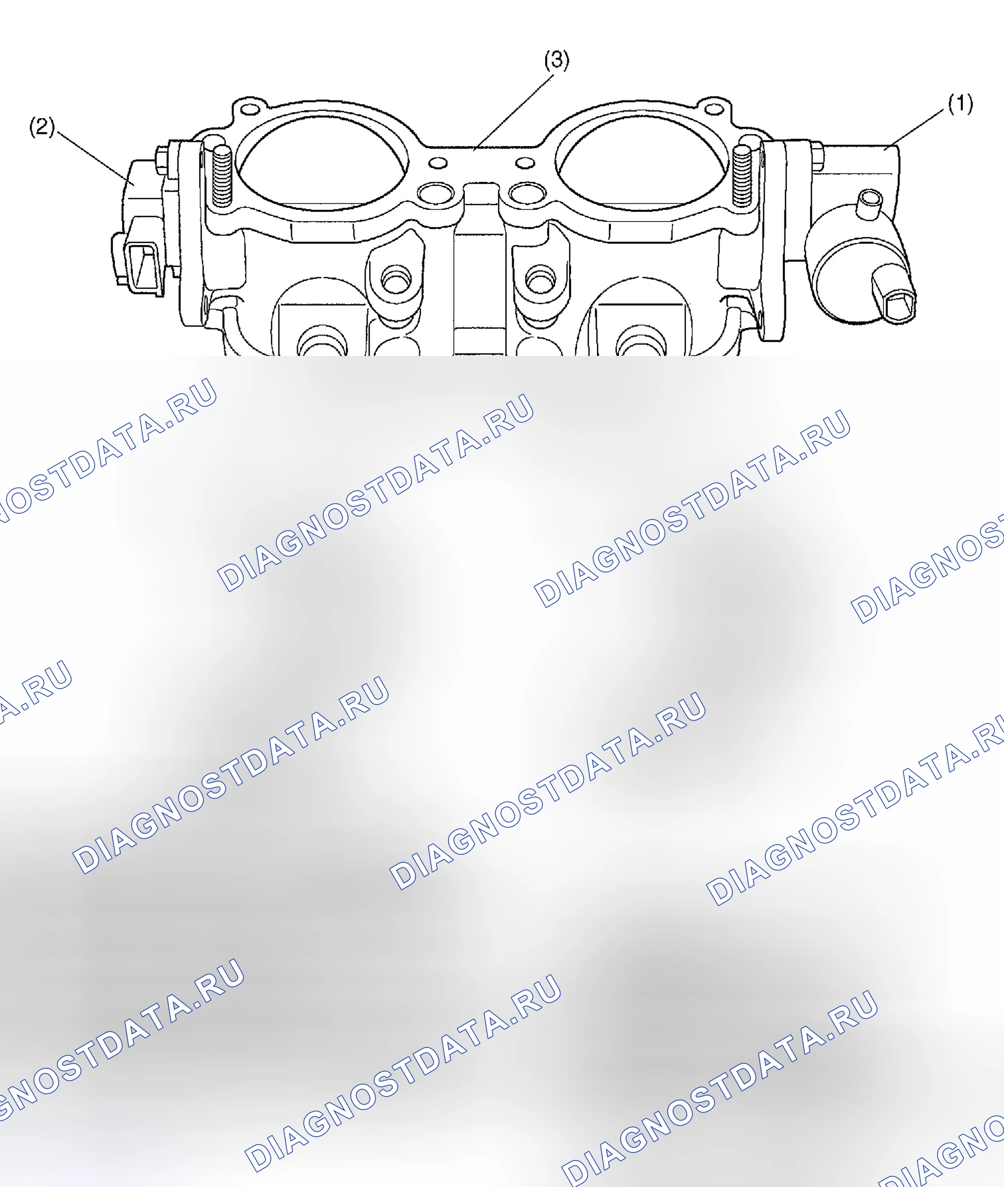 Рис. 47: Клапаны генератора падения. Subaru Impreza WRX GD/GG рестайлинг