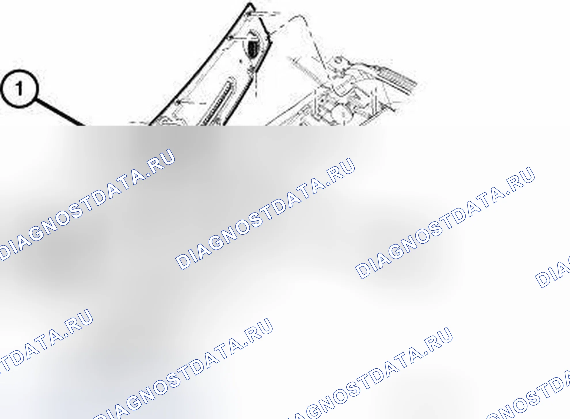 Рис. 102: ДЕМОНТАЖ. Chrysler Town & Country V рестайлинг