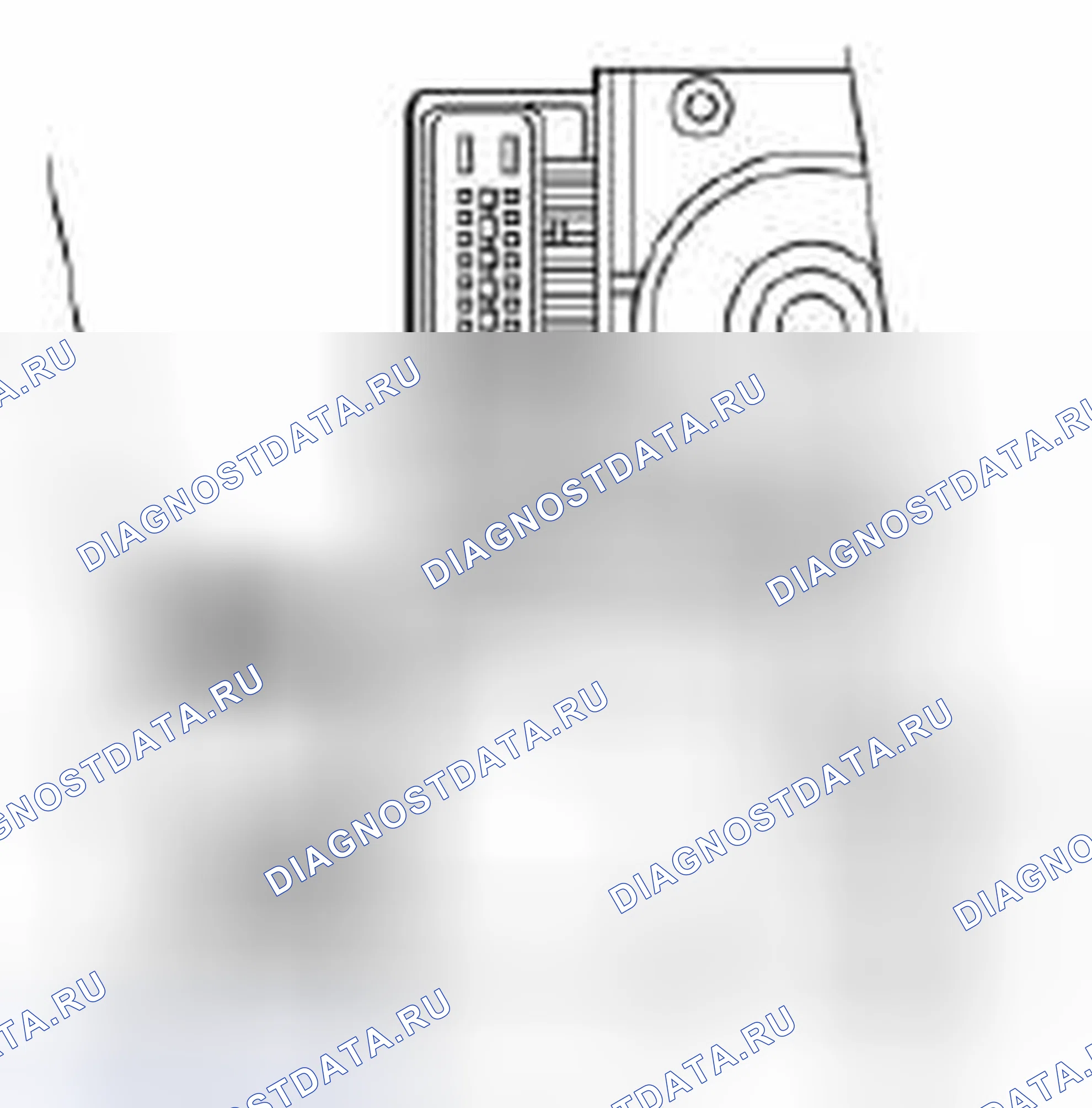 Рис. 40: Компонент ABS Hu / CM, примечание по снятию кронштейна. Mazda 3 BL рестайлинг