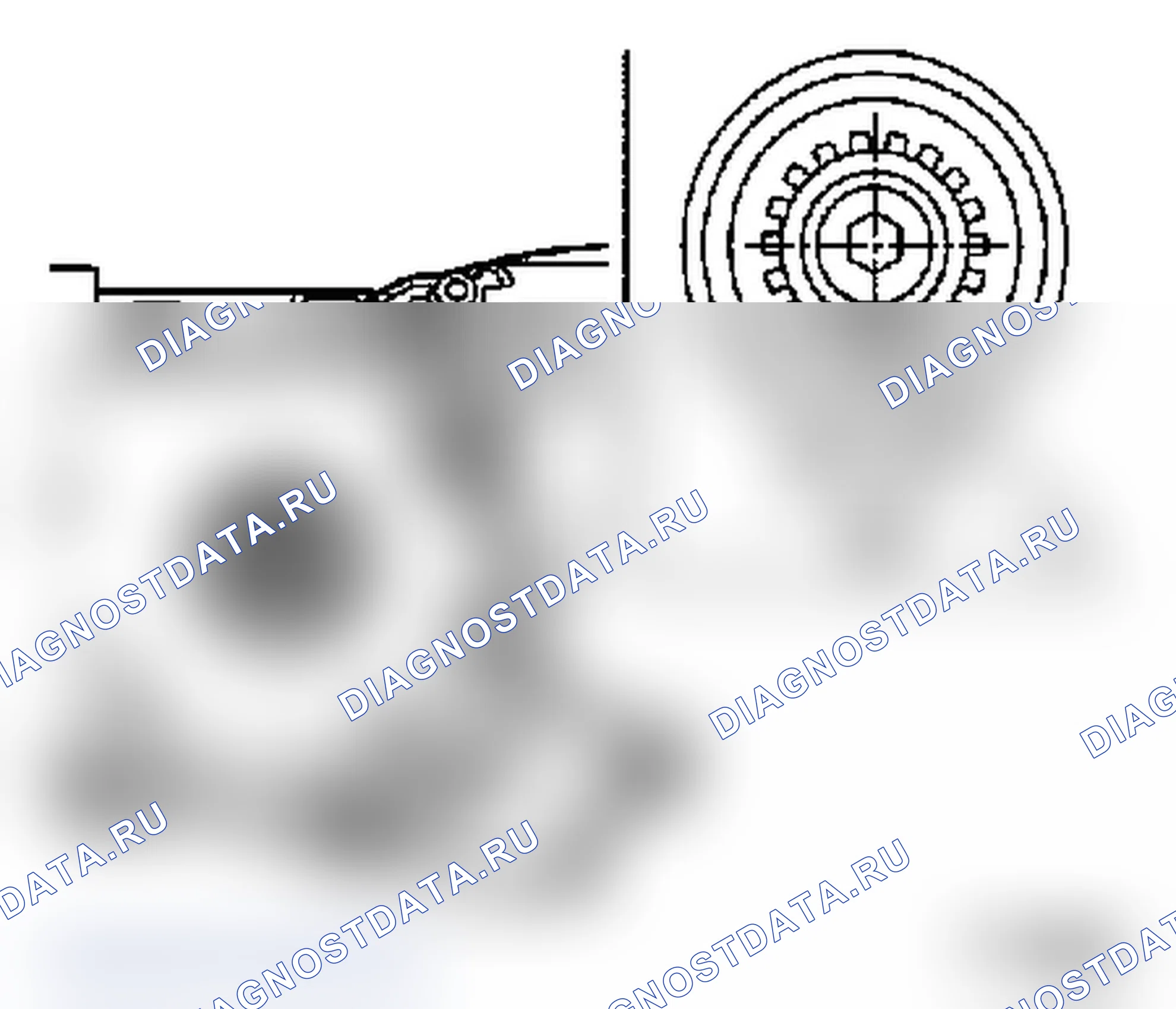 Основная регулировка электропривода (модель F07). Opel Astra G