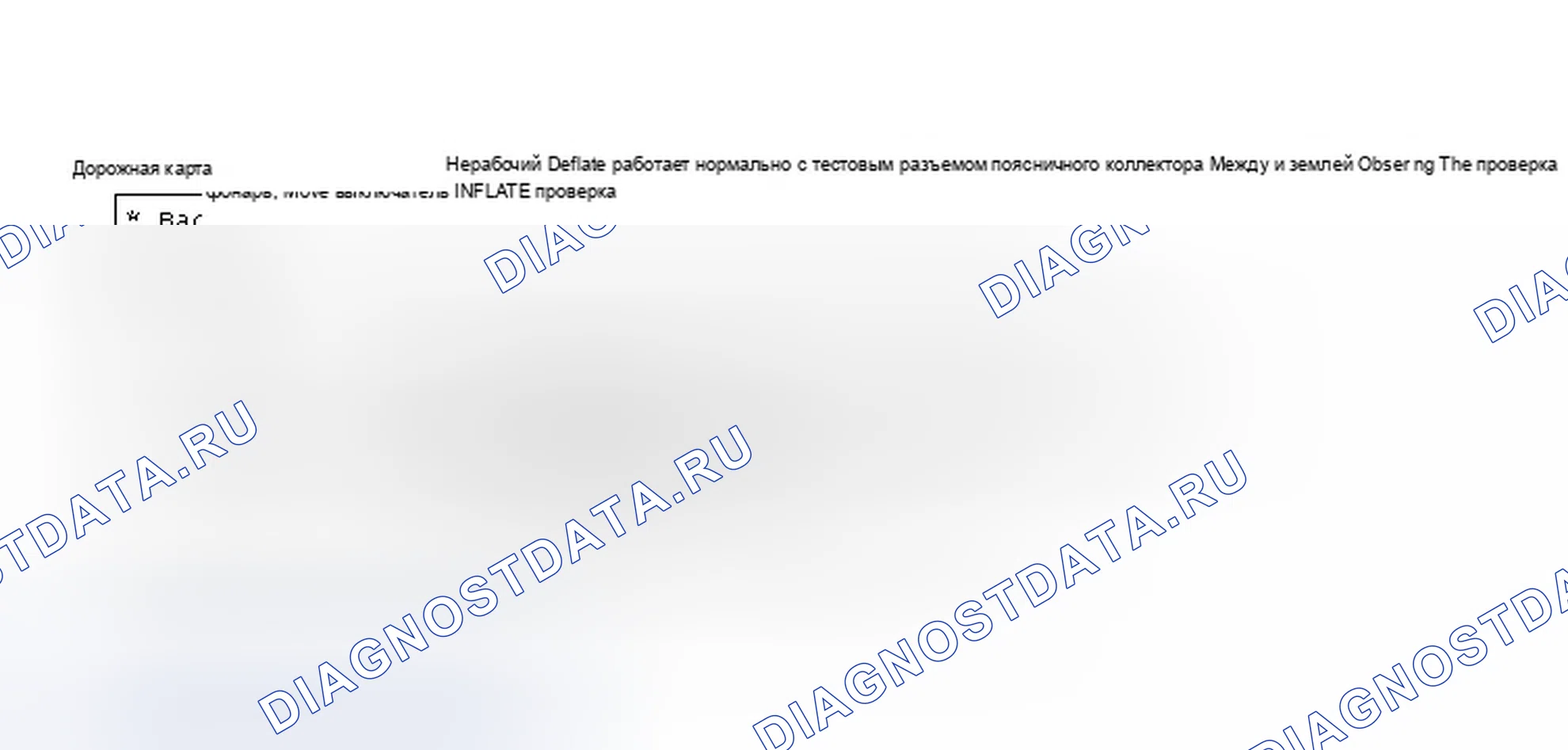 Рис. 19: Roadmaster Chart 8b, режим наддува верхней опоры Нерабочий дефлат работает нормально. Chevrolet Caprice IV