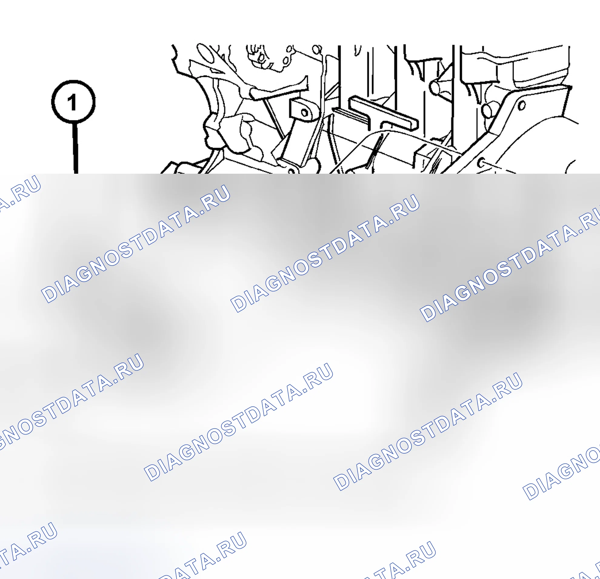 Рис. 99: УСТАНОВКА - 2,4 л ГАЗ. Dodge Grand Caravan IV