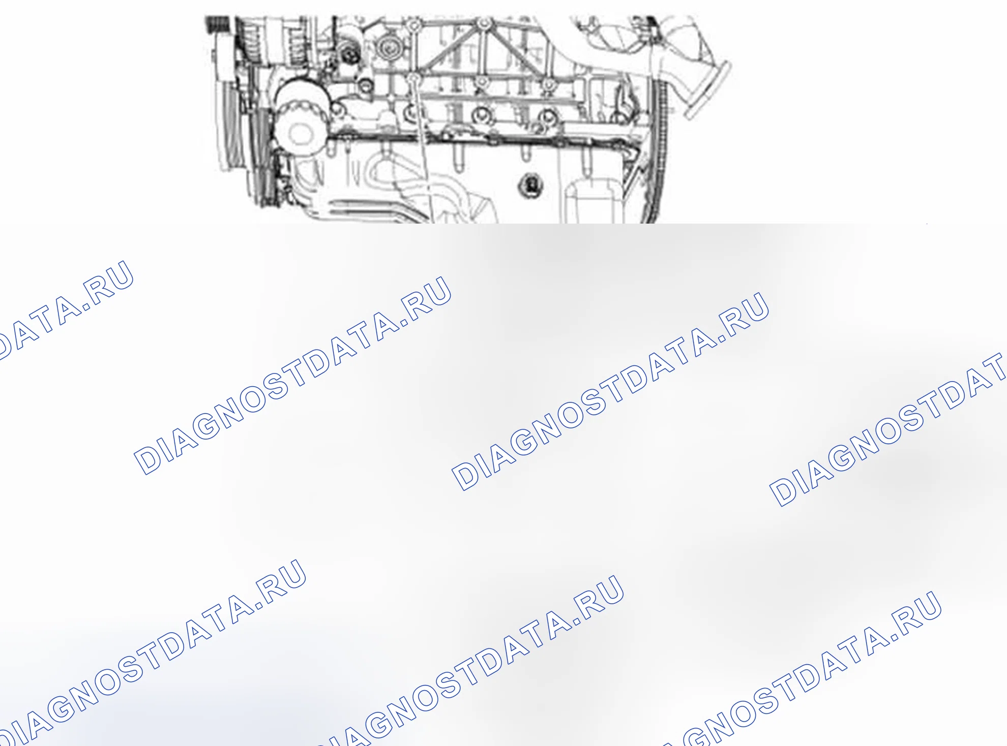 Рис. 1419: Опорный изолятор двигателя Lh. Ford Mustang V рестайлинг