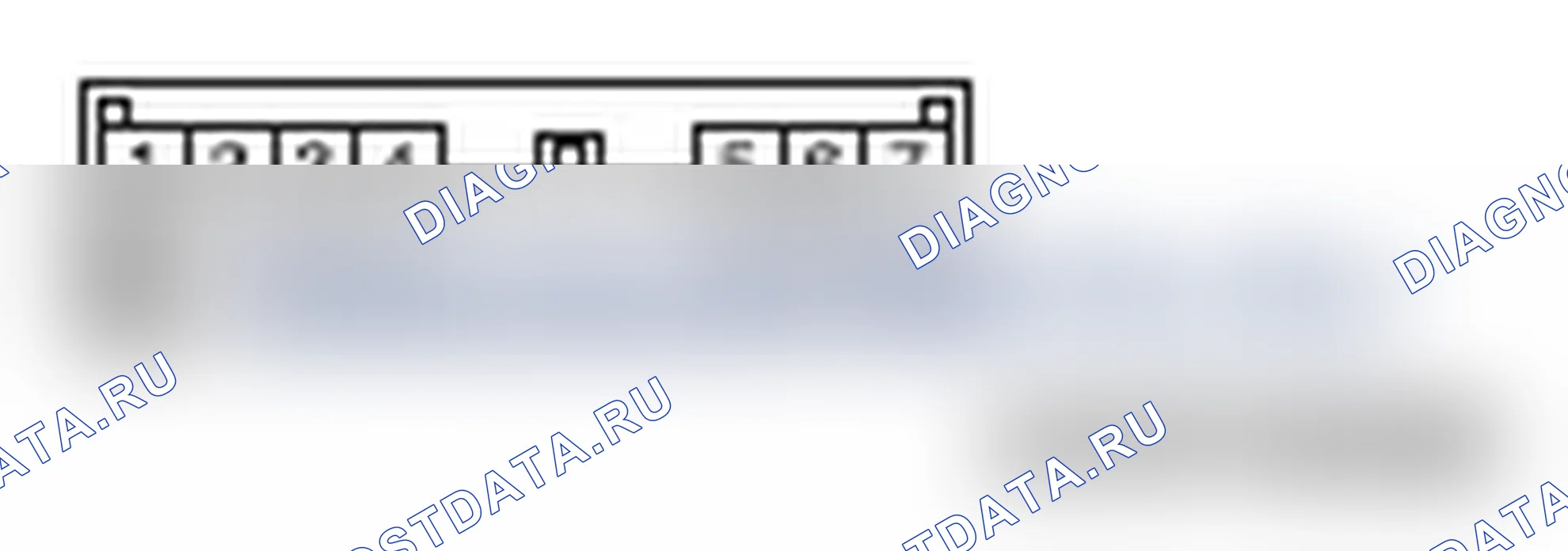 Рис. 420: РАЗЪЕМ: C-317. Mitsubishi Lancer Ralliart X рестайлинг