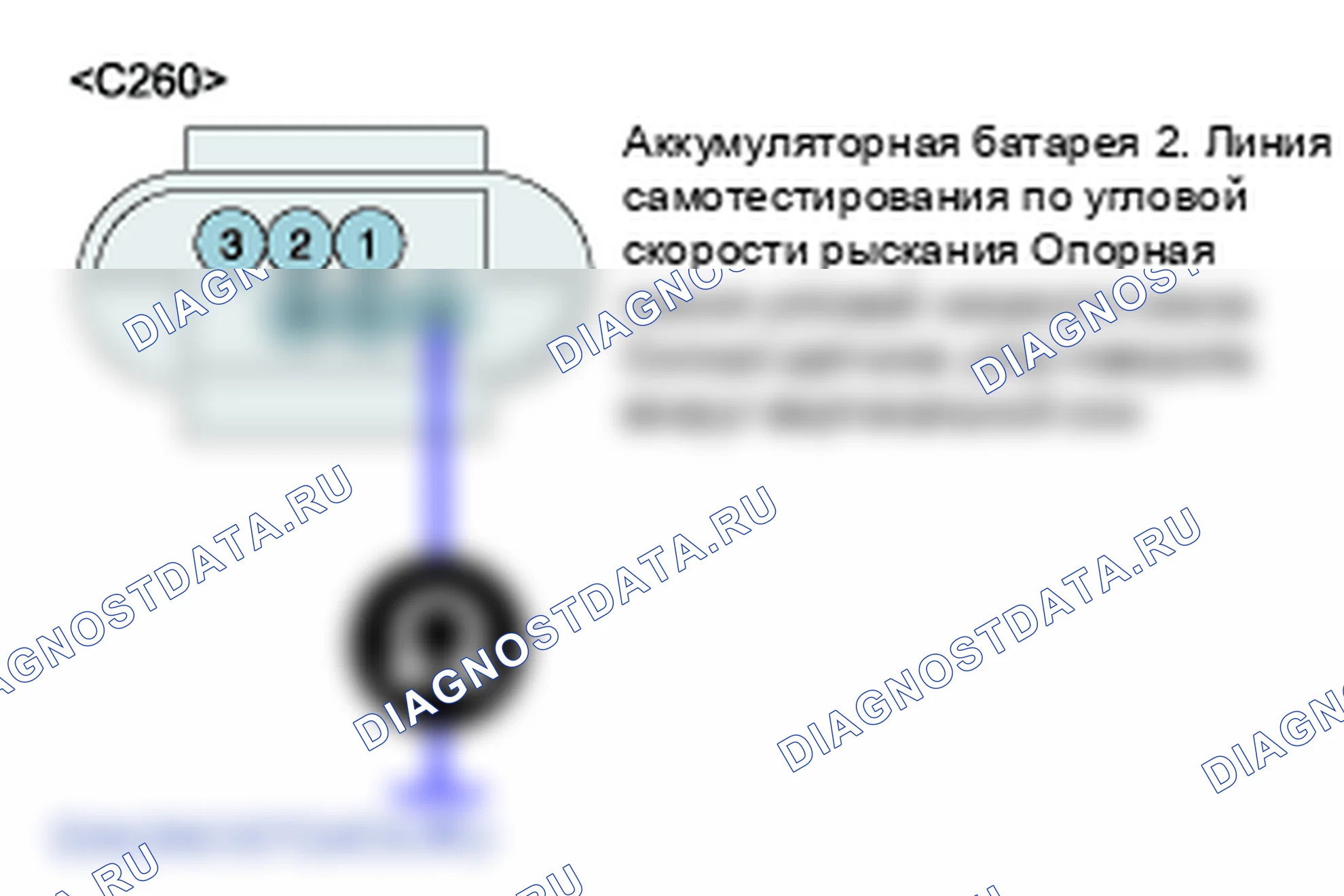 C1282: Датчик скорости вращения и бокового G - электрический. Hyundai Santa Fe CM