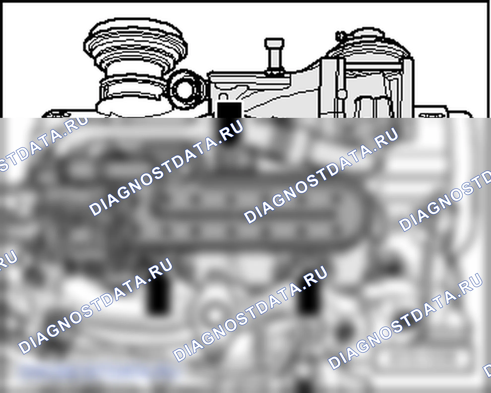 Система рециркуляции ОГ (4-цил. двигатель TDI (1,9 л, механика)). SEAT Altea I
