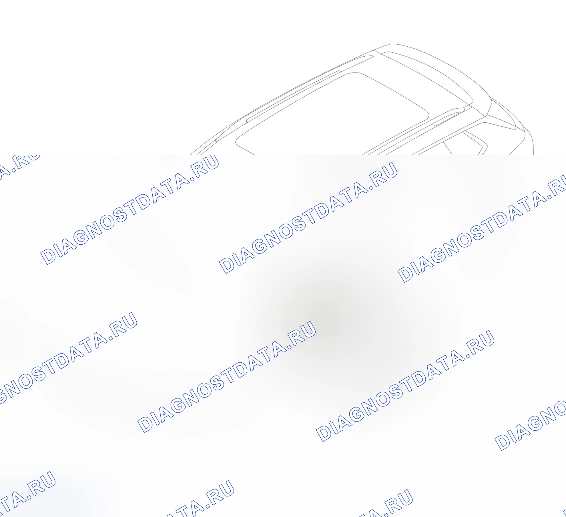 Расположение проводки: Жгут дверных проводов (схема жгута). Haval H6 Coupe II