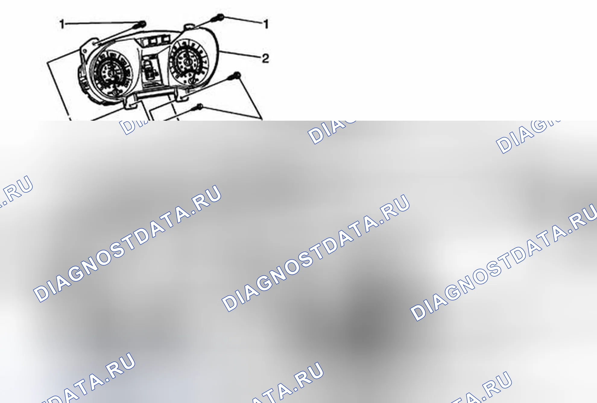 Рис. 15: Замена приборной панели. Buick LaCrosse II