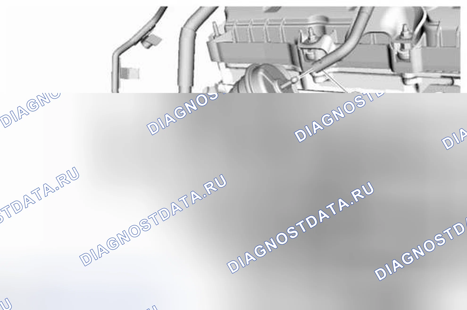 Рис. 39: Правый турбокомпрессор (вид 2 из 4). Ford Pickup F250 Super Duty II