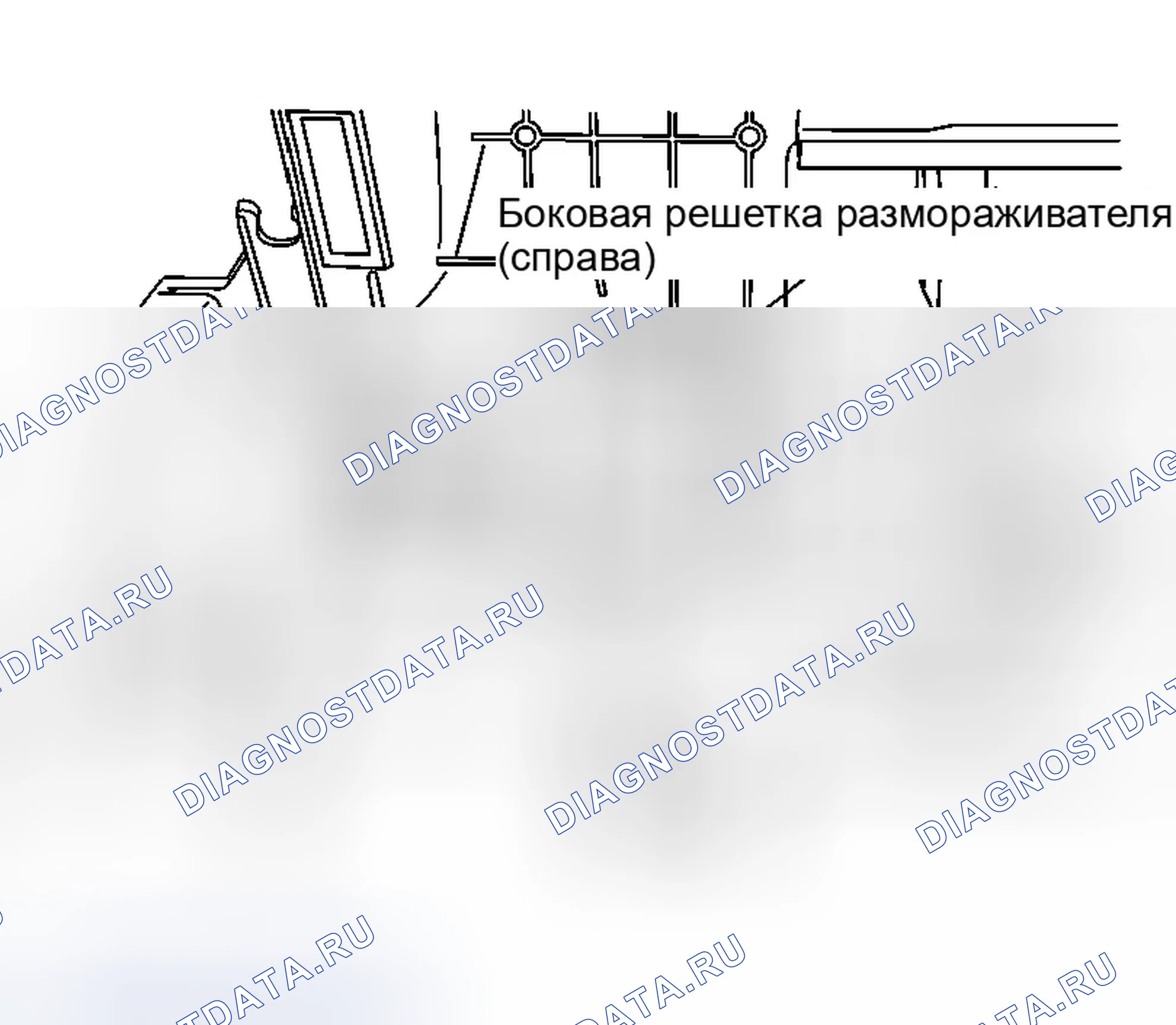 Рис. 413: Демонтаж решетки бокового дефростера. Infiniti G35 III