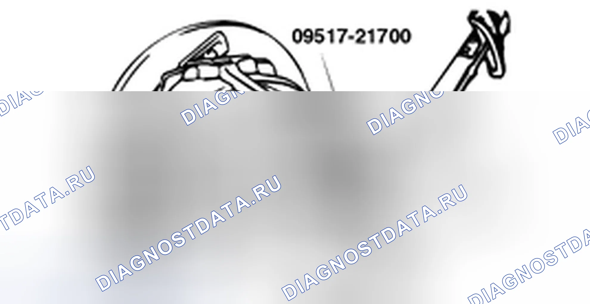 Сборка передней несущей панели дифференциала (4WD). Hyundai H-1 A1