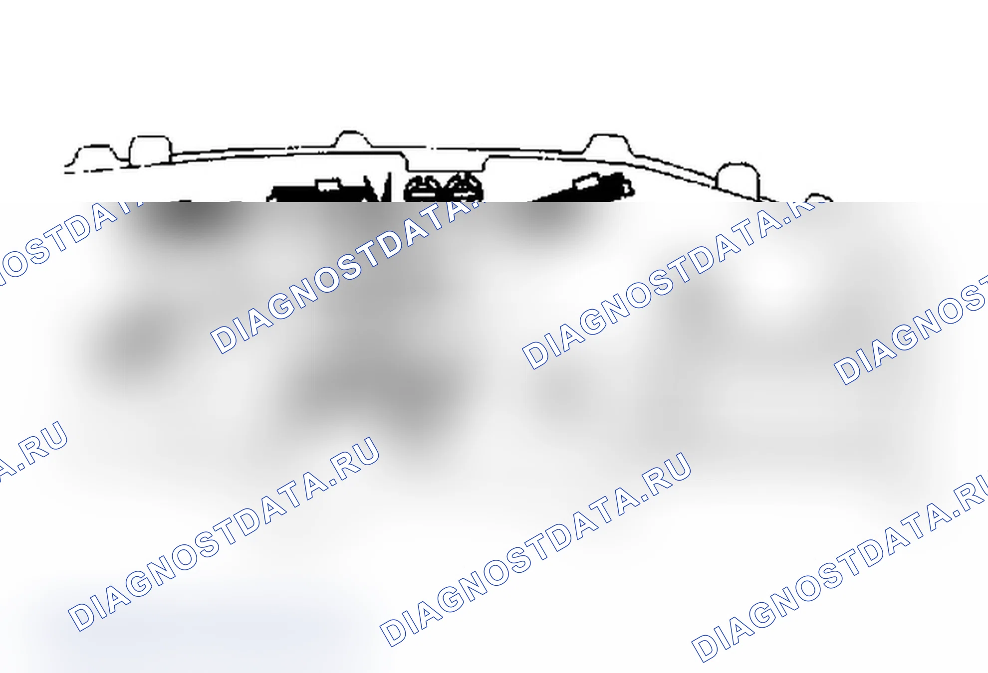Рис. 4: Проверка электронной подвески. Toyota Supra A70