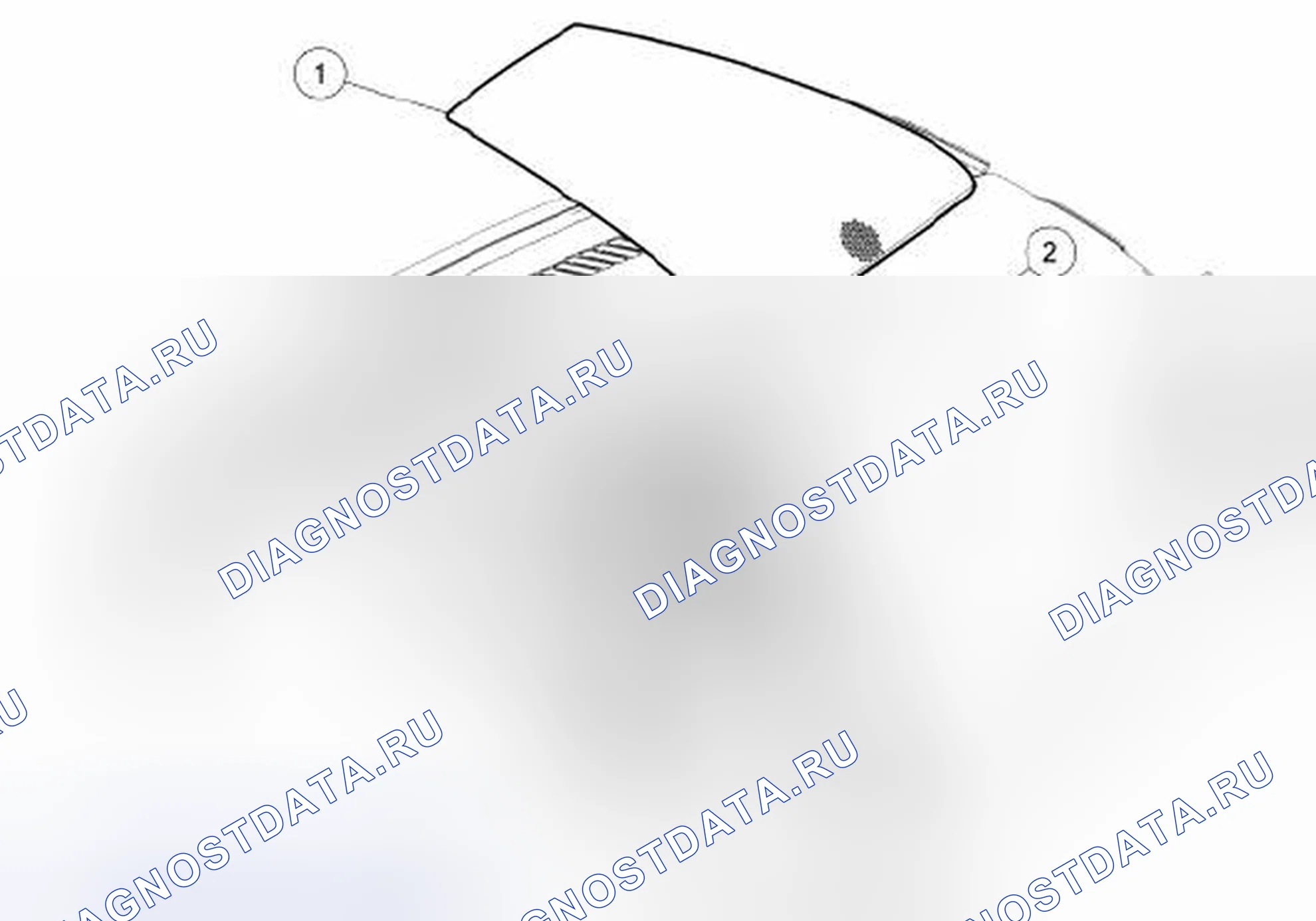 Рис. 113: Динамик - приборная панель. Hyundai Kona I рестайлинг