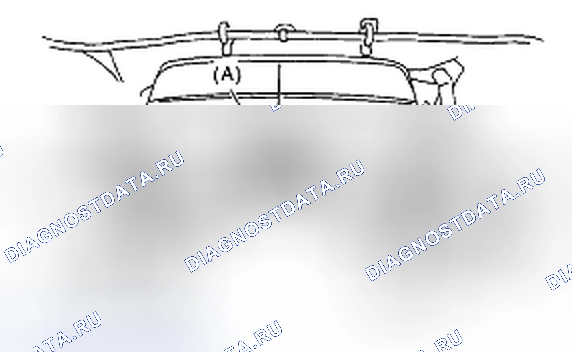 Рис. 481: ДЕМОНТАЖ. Subaru Outback BP рестайлинг