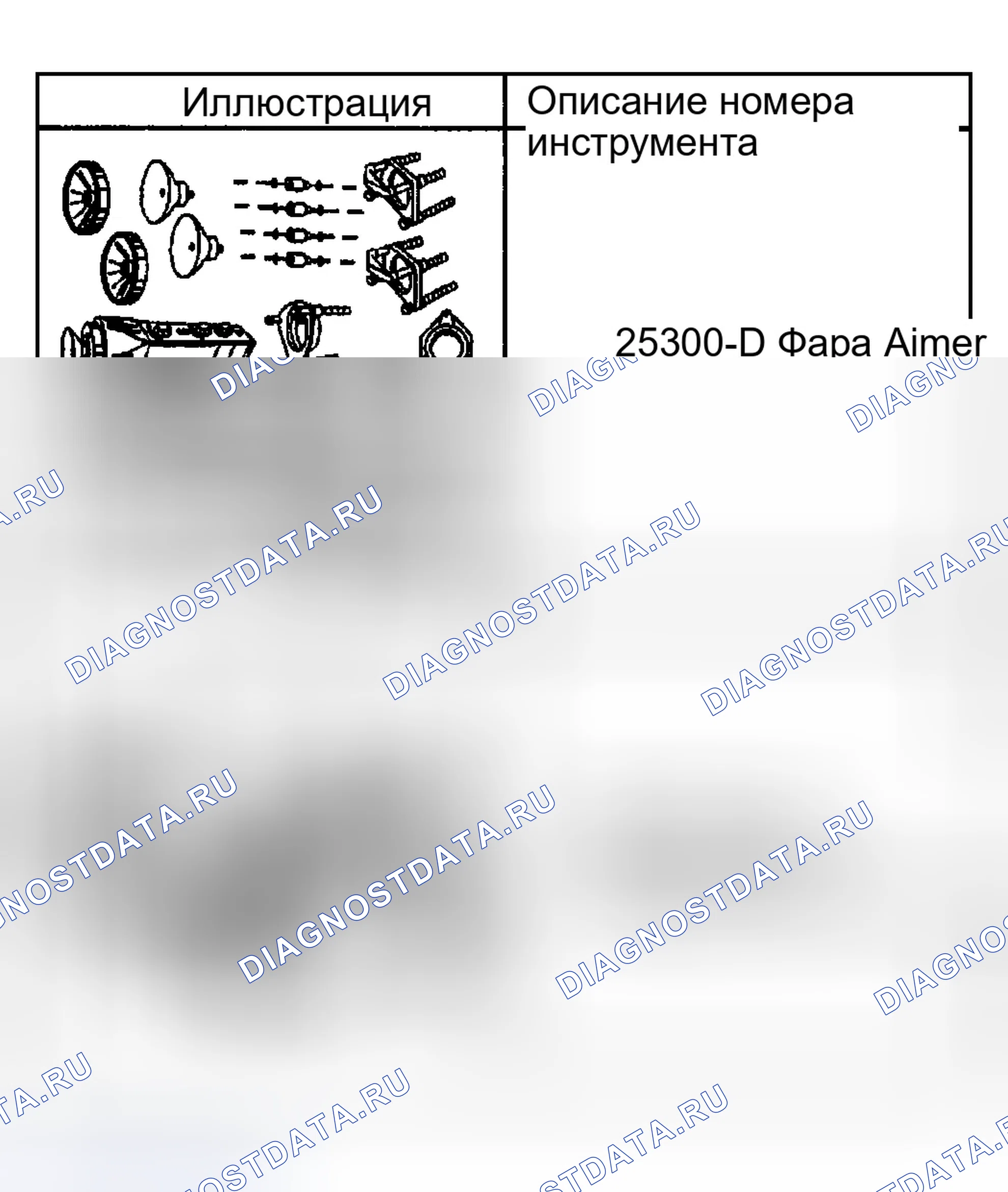Рис. 185: СПЕЦИАЛЬНЫЕ ИНСТРУМЕНТЫ И ОБОРУДОВАНИЕ. GMC Sierra 2500 