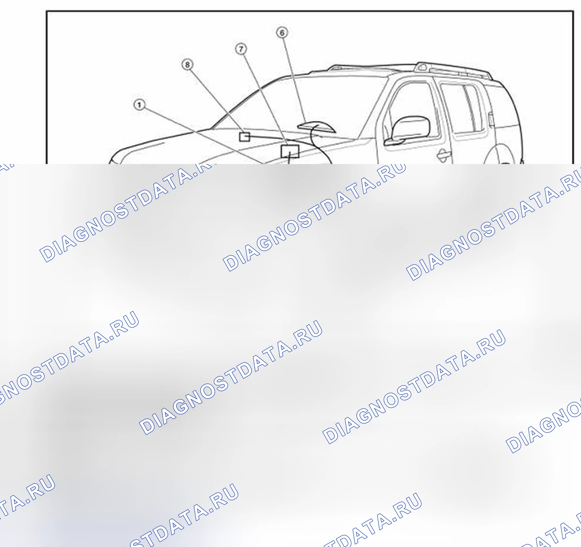Рис. 20: Компонент системы. Nissan Pathfinder III рестайлинг