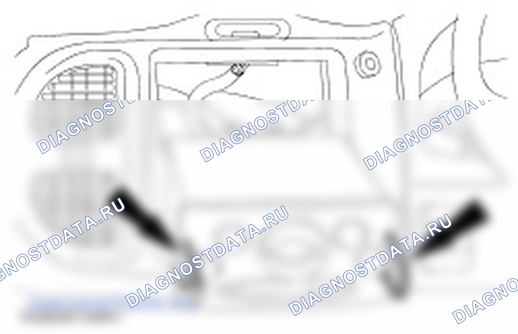 Как снять и установить аудиоблок. Ford Transit VI