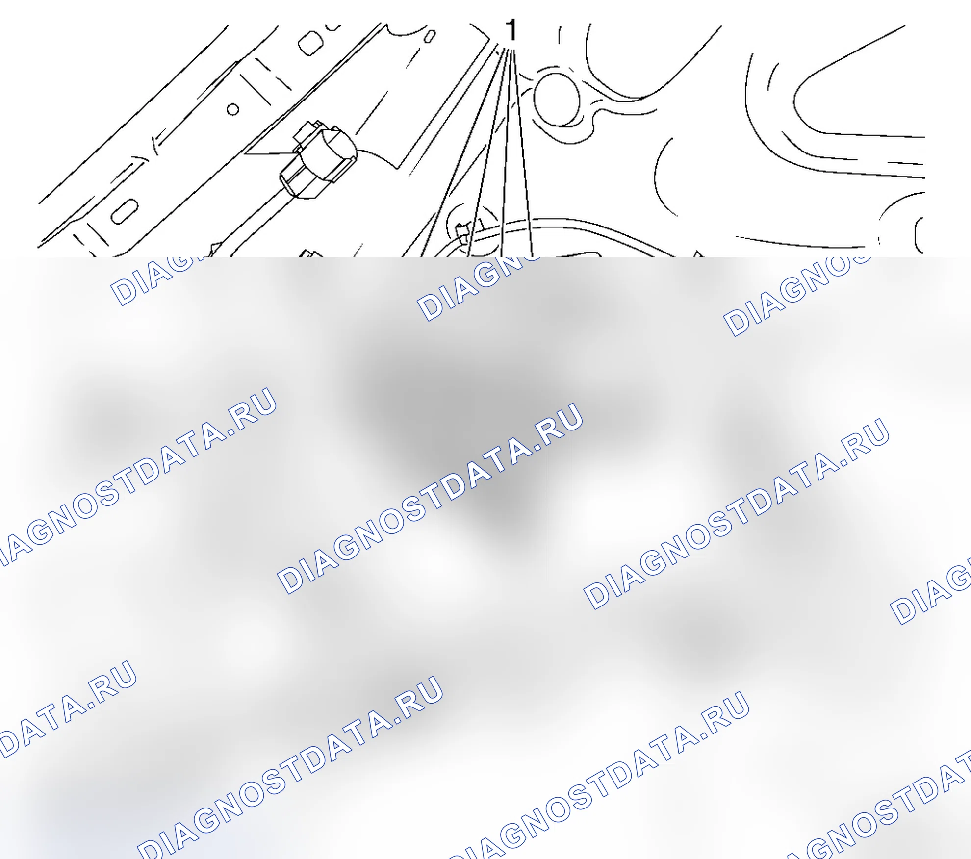 Замена держателя реле на боковой стенке сзади L48 / L08. Opel Astra H
