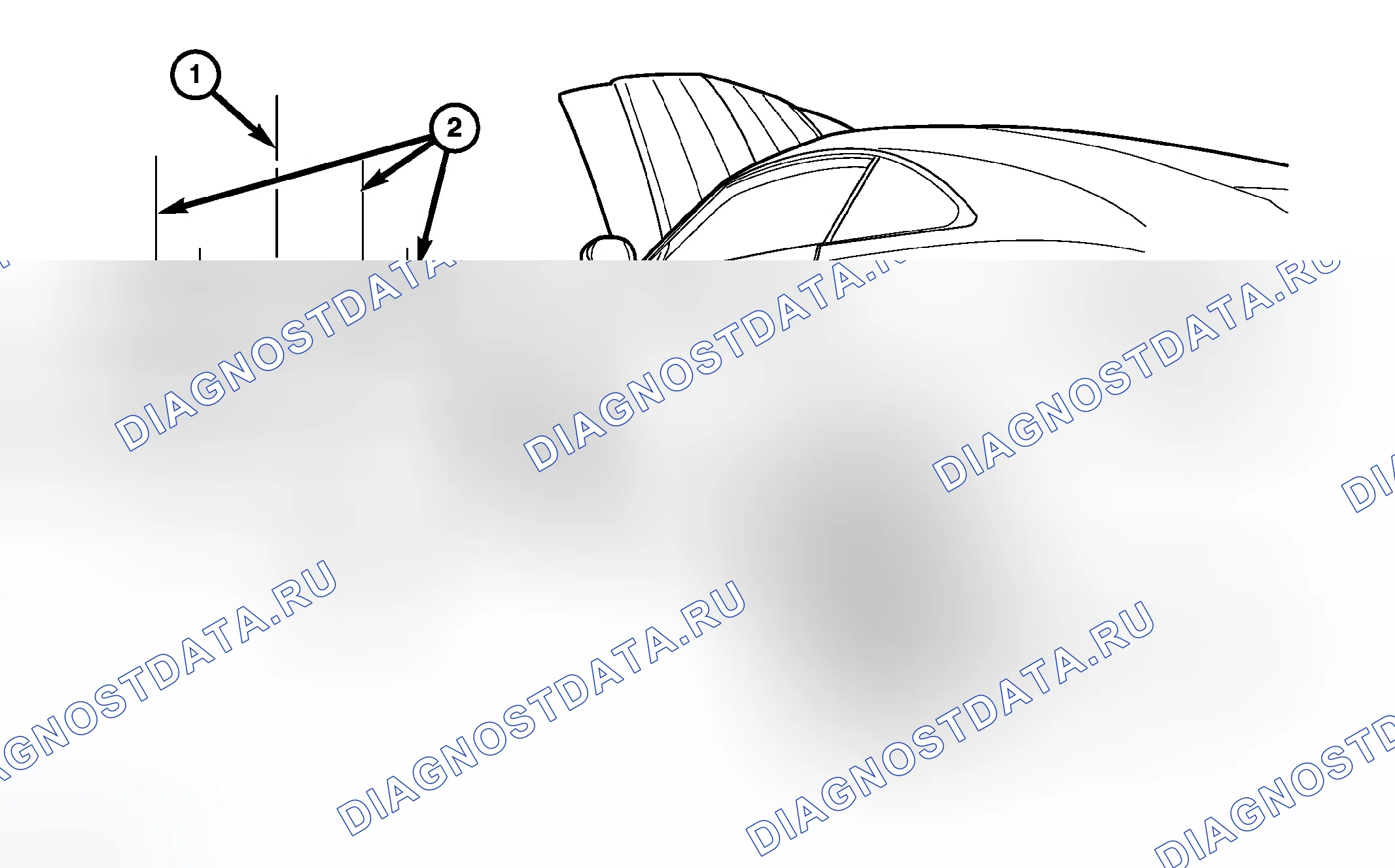 Рис. 21: ПОДГОТОВКА ЭКРАНА ЮСТИРОВКИ. Chrysler Crossfire I