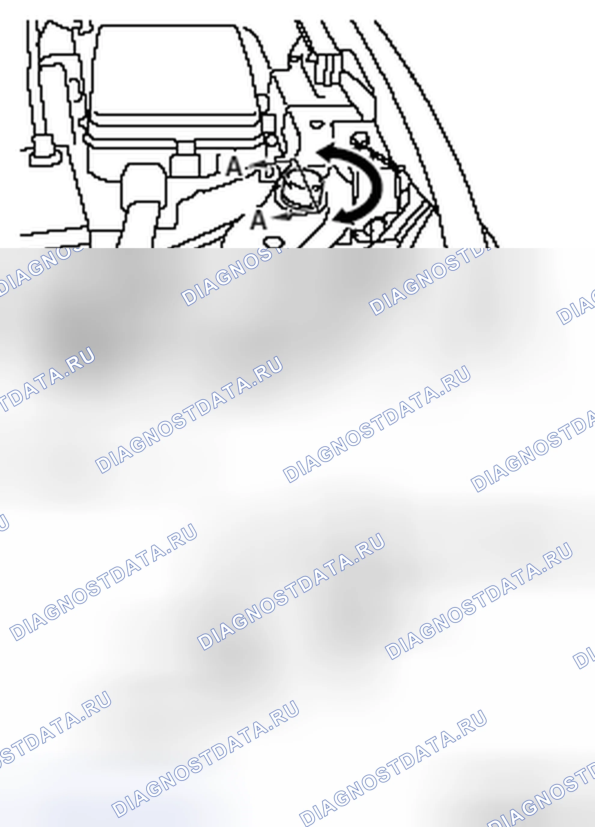 Рис. 85: РЕГУЛИРОВКА ВЫСОТЫ КАПОТА. Mitsubishi Lancer Ralliart X рестайлинг